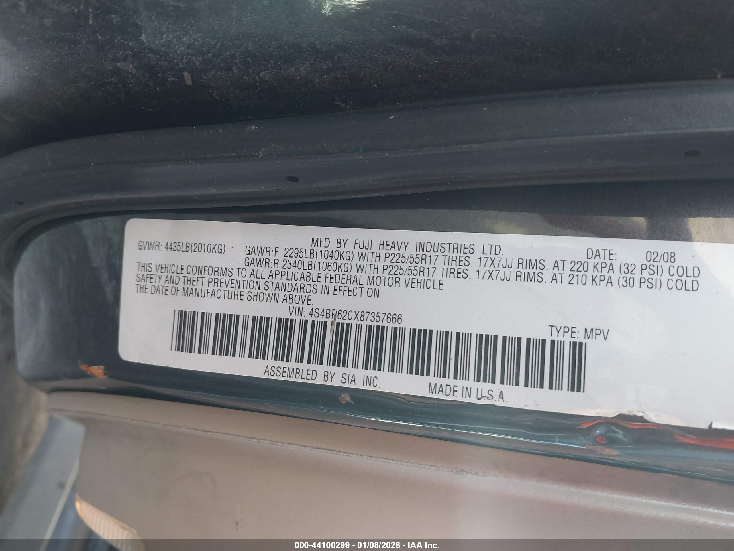 SUBARU OUTBACK image 9