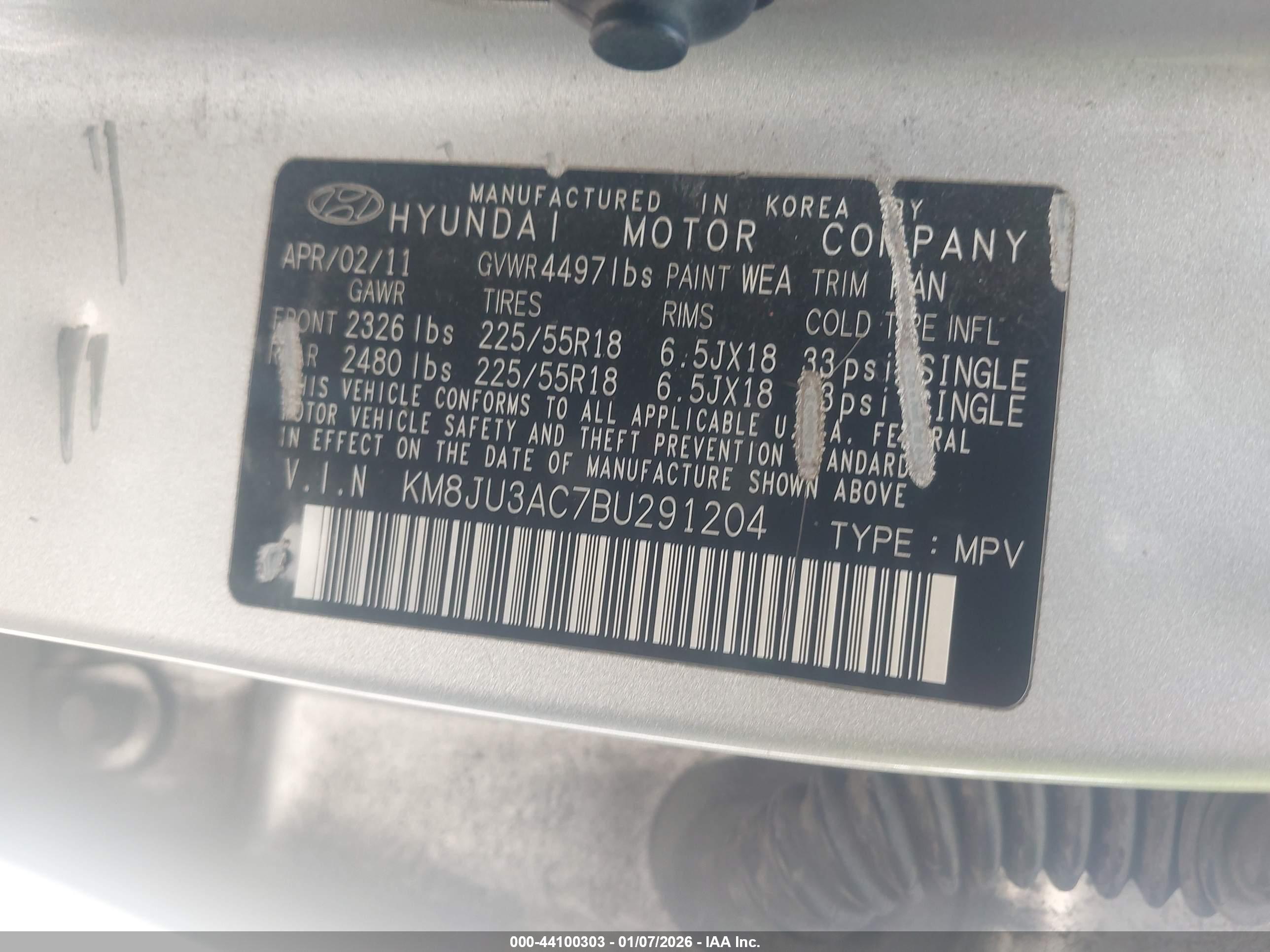 HYUNDAI TUCSON image 9