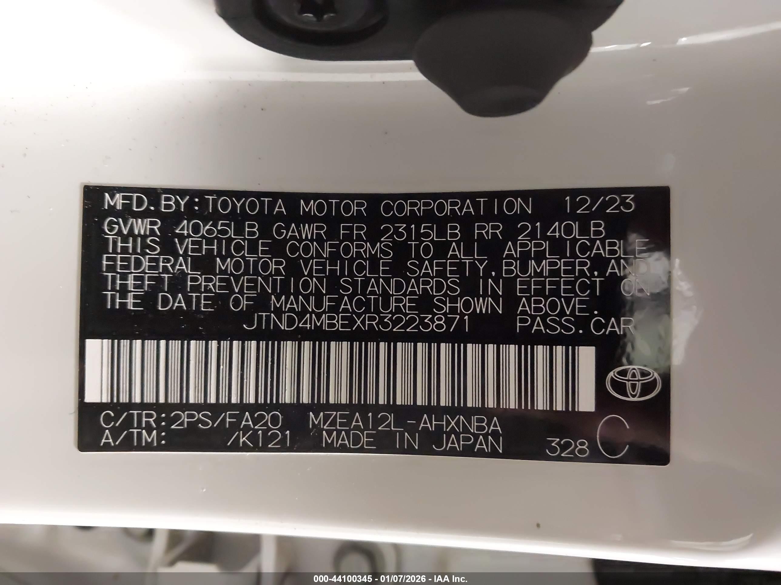 TOYOTA COROLLA image 9