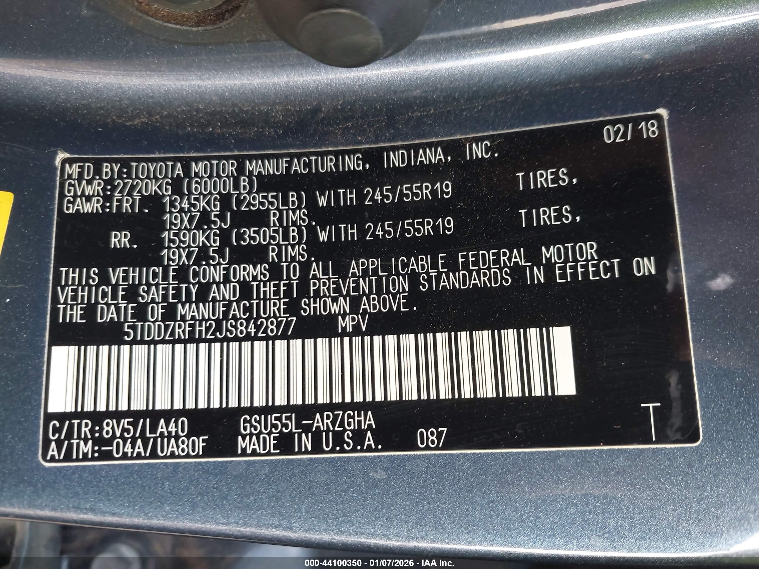 TOYOTA HIGHLANDER image 9