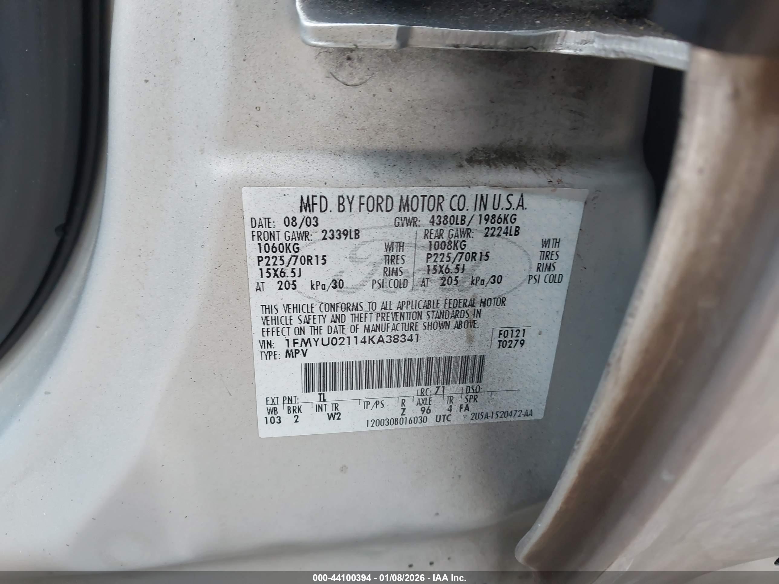 FORD ESCAPE image 9