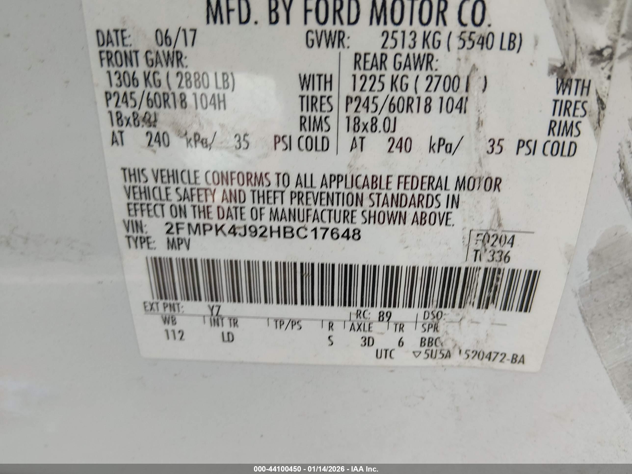 FORD EDGE image 9