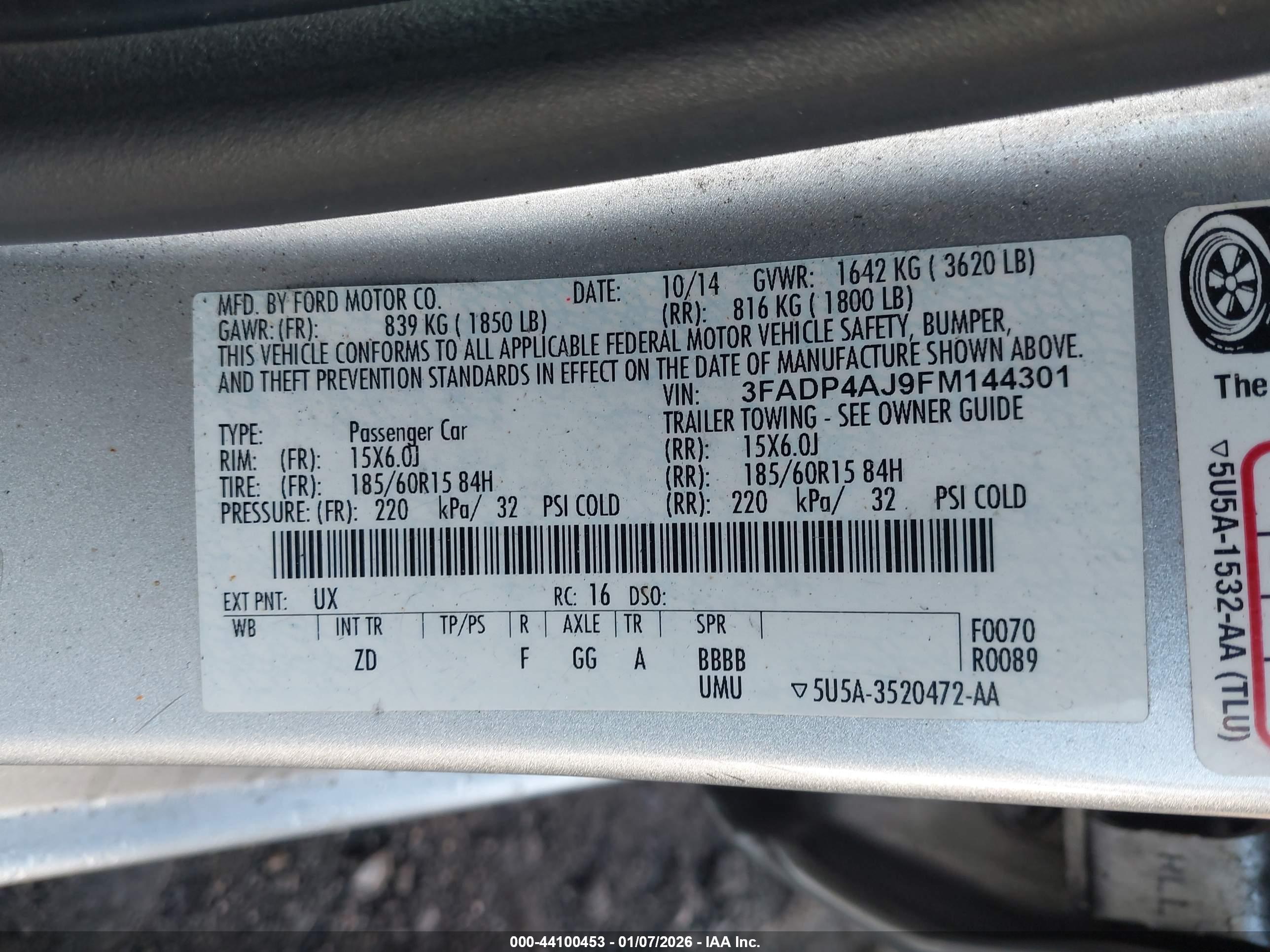 FORD FIESTA image 9