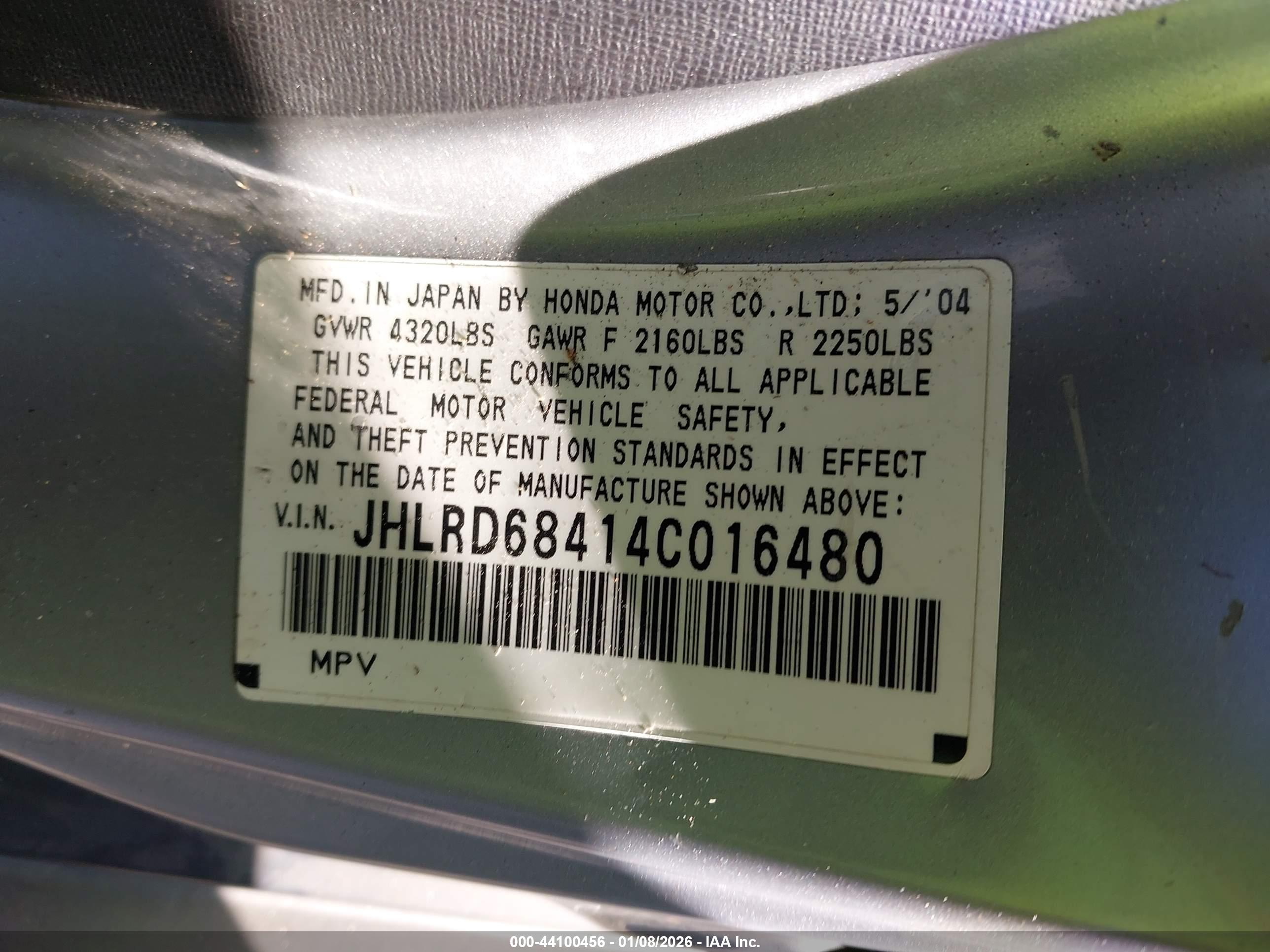 HONDA CR-V image 9