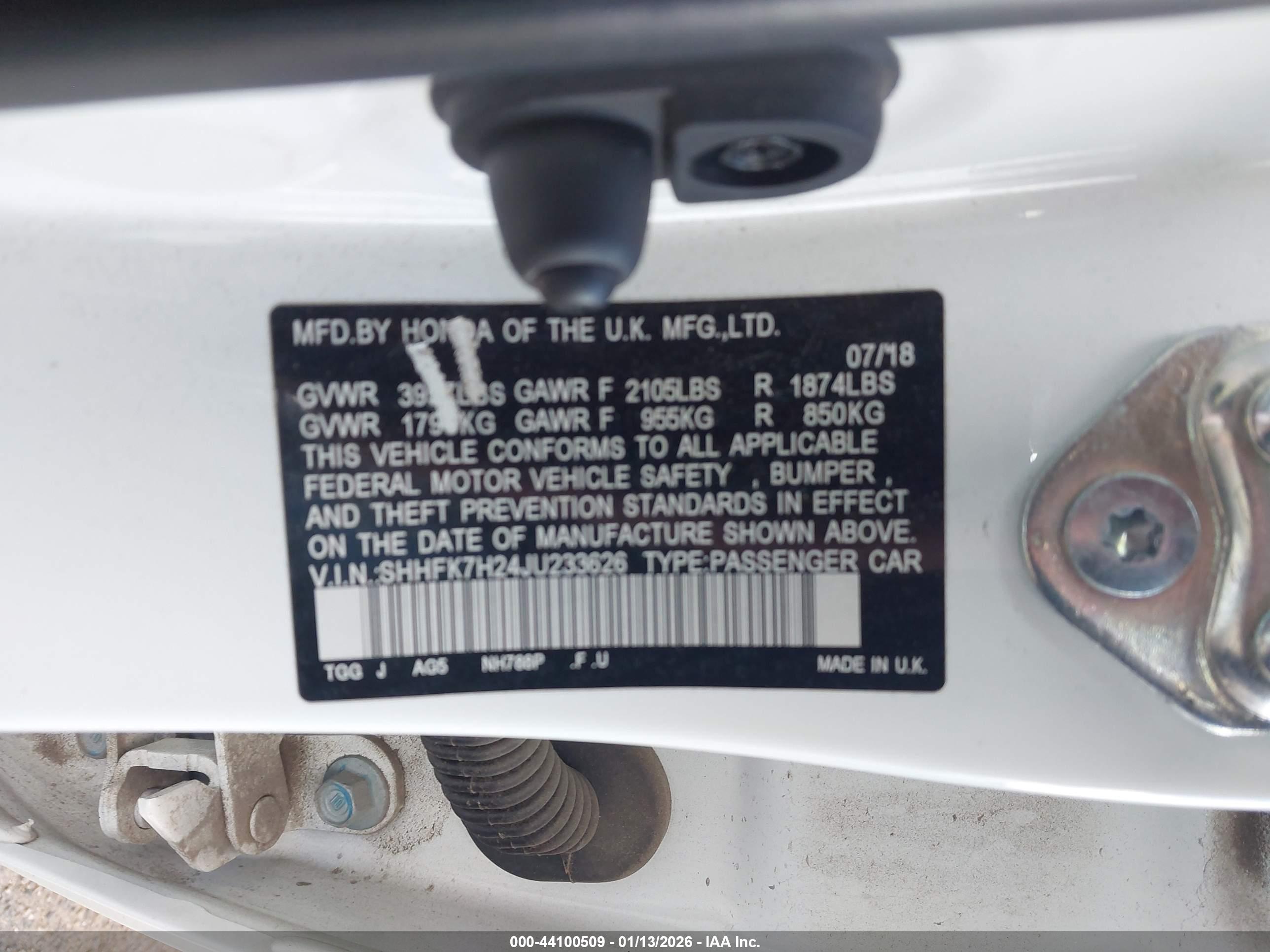 HONDA CIVIC image 9