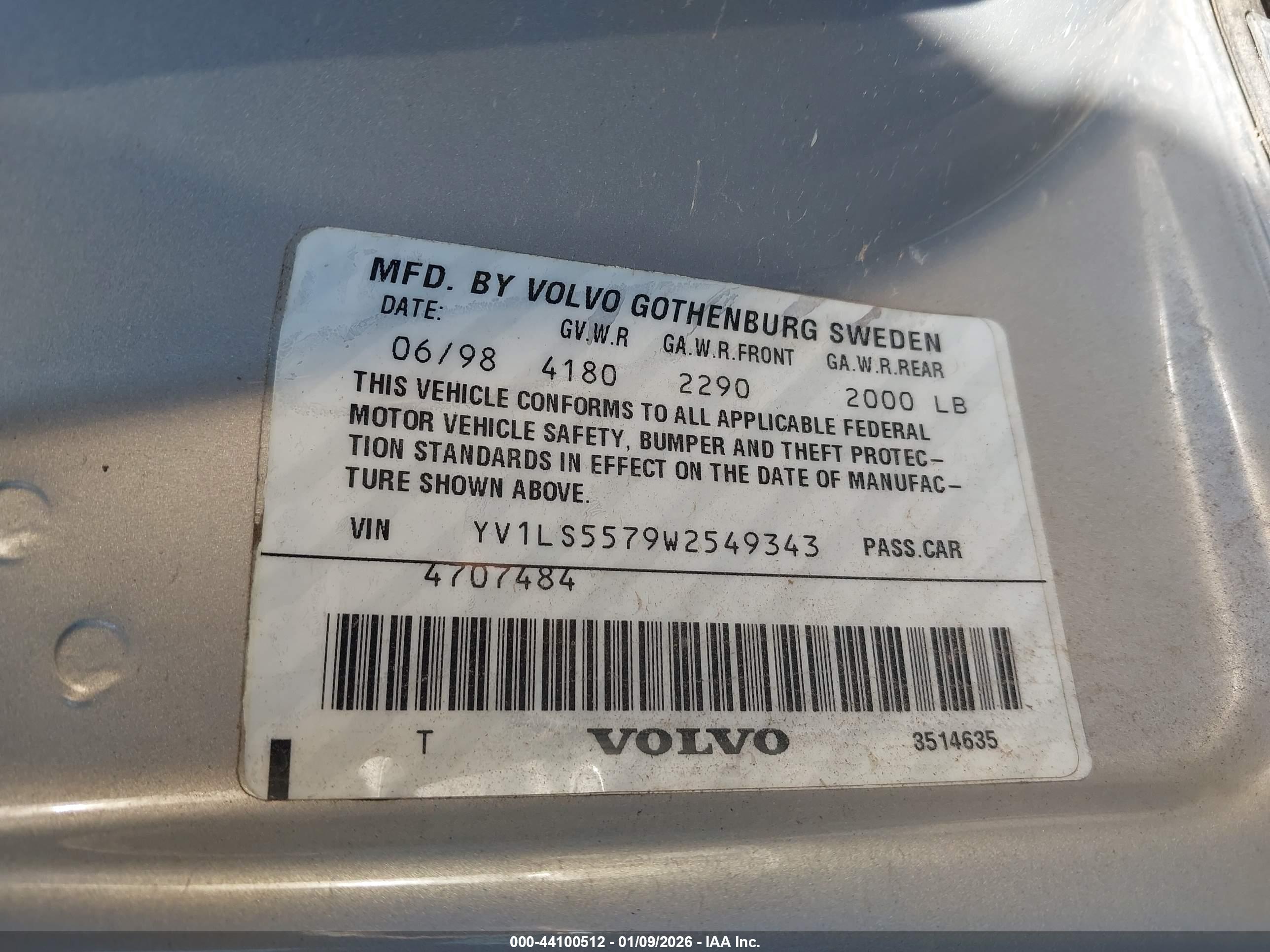 VOLVO S70 image 9