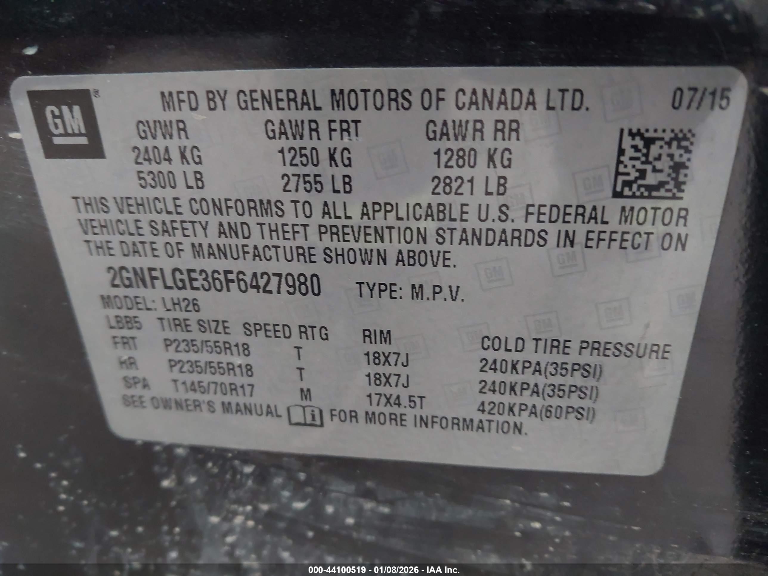 CHEVROLET EQUINOX image 9