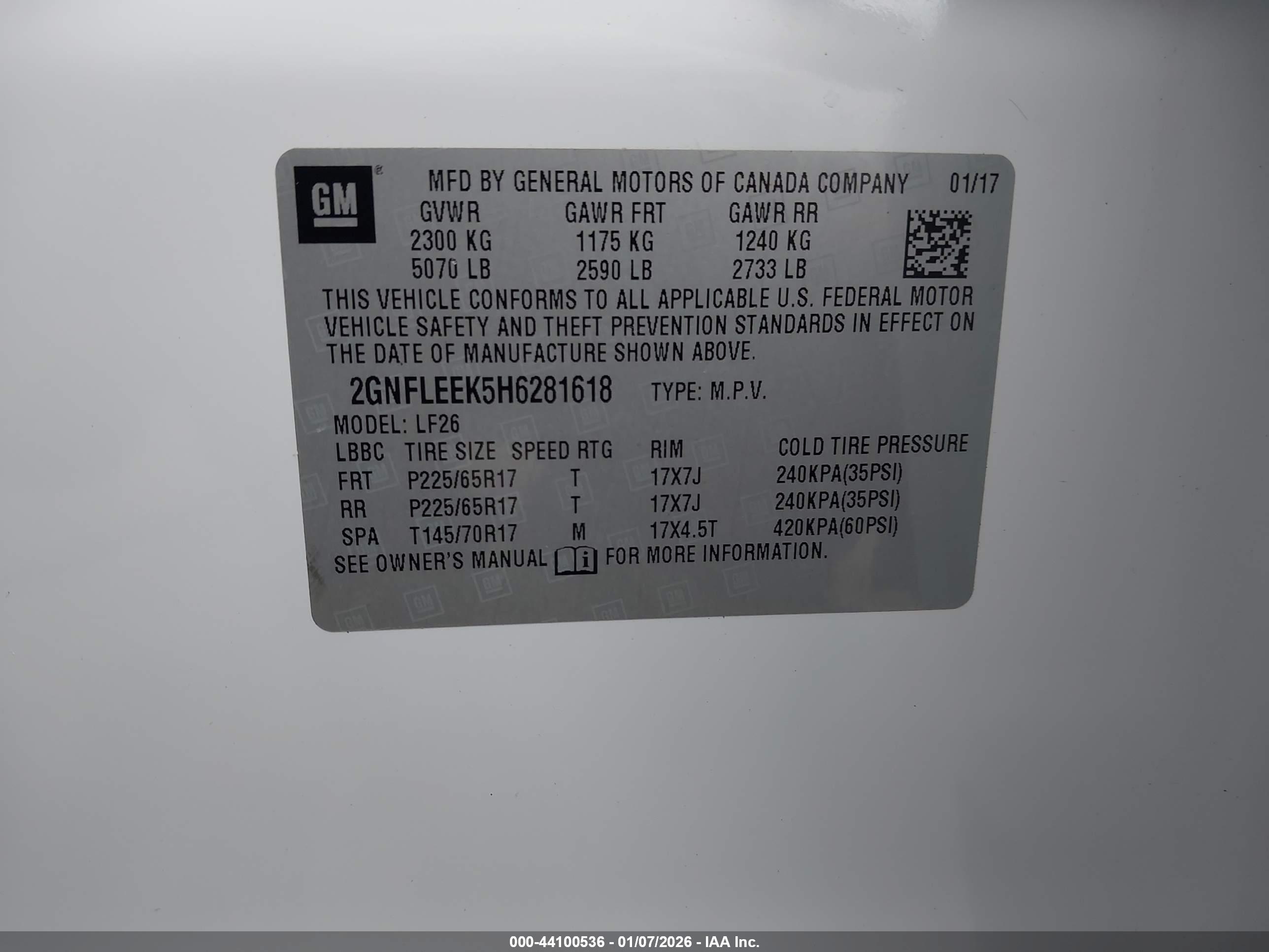 CHEVROLET EQUINOX image 9