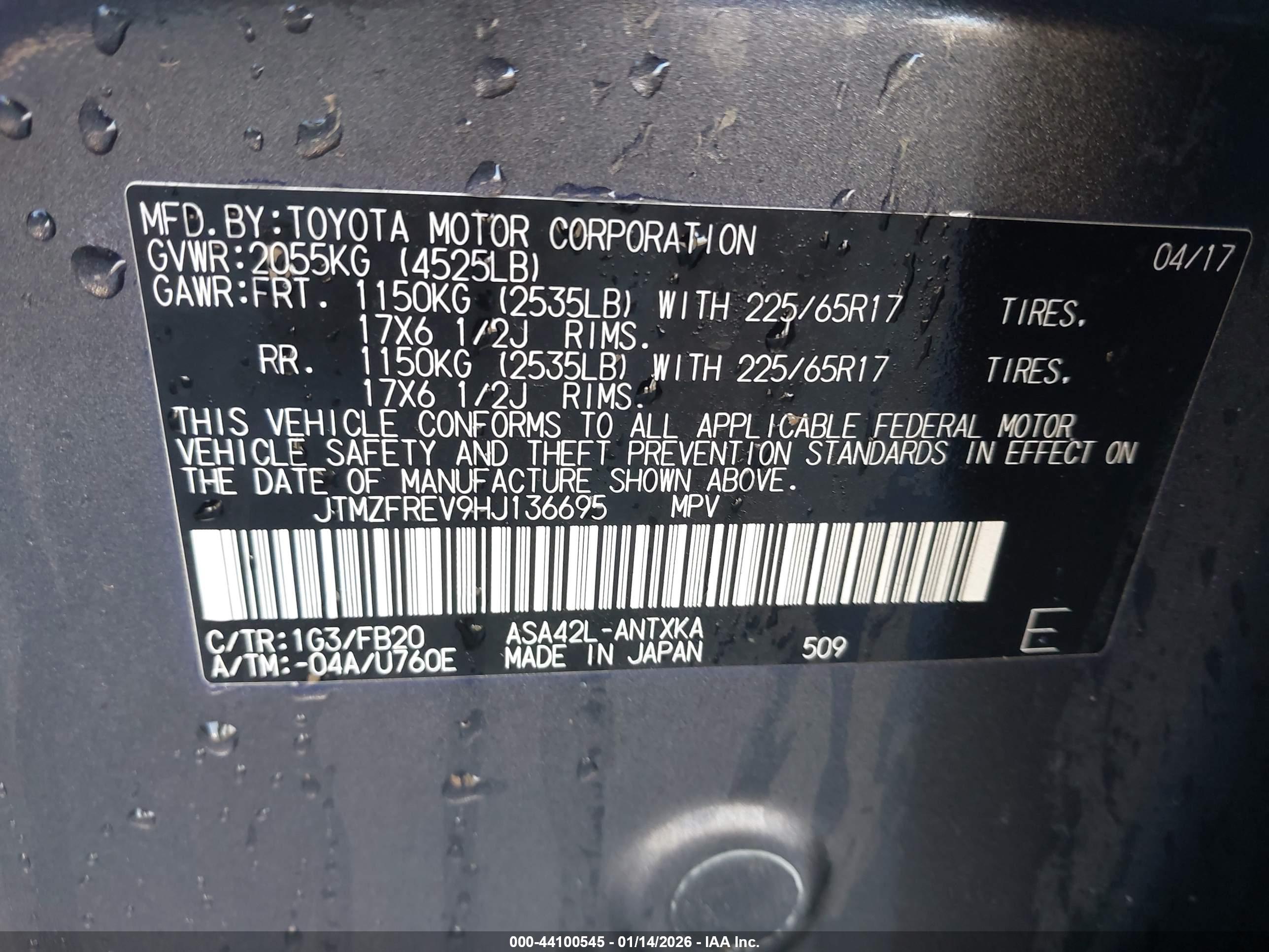 TOYOTA RAV4 image 9