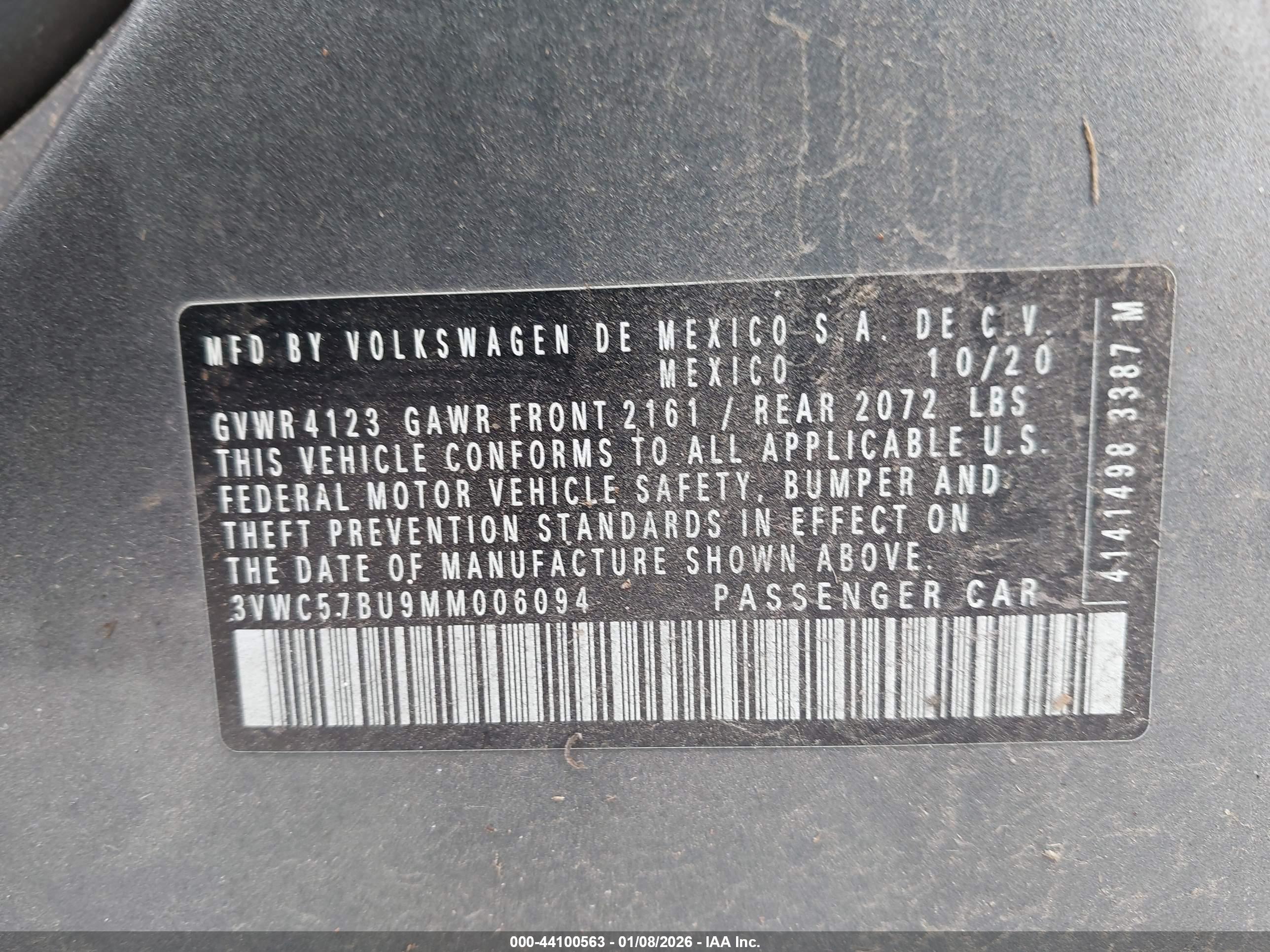 VOLKSWAGEN JETTA image 9