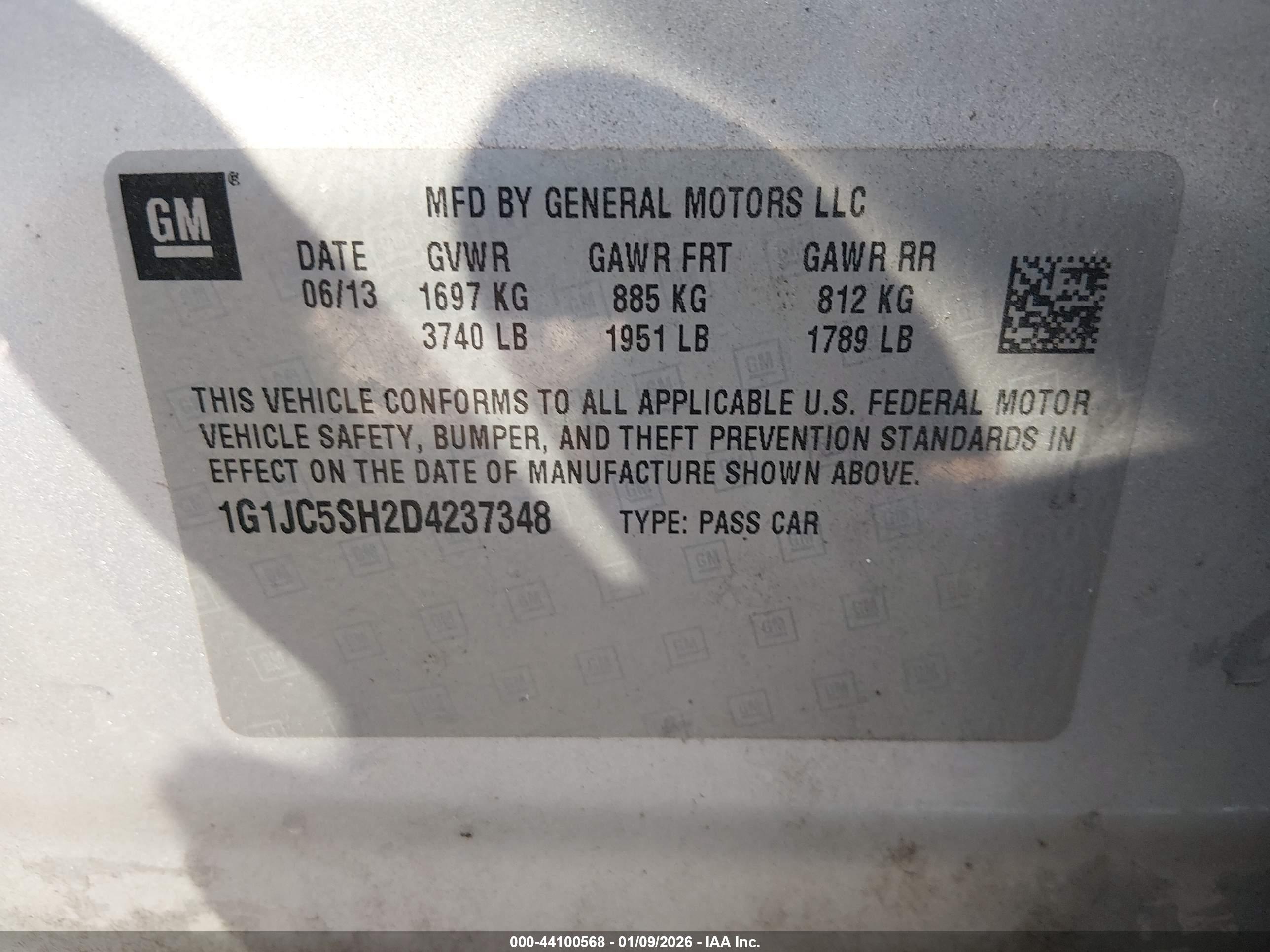 CHEVROLET SONIC image 9