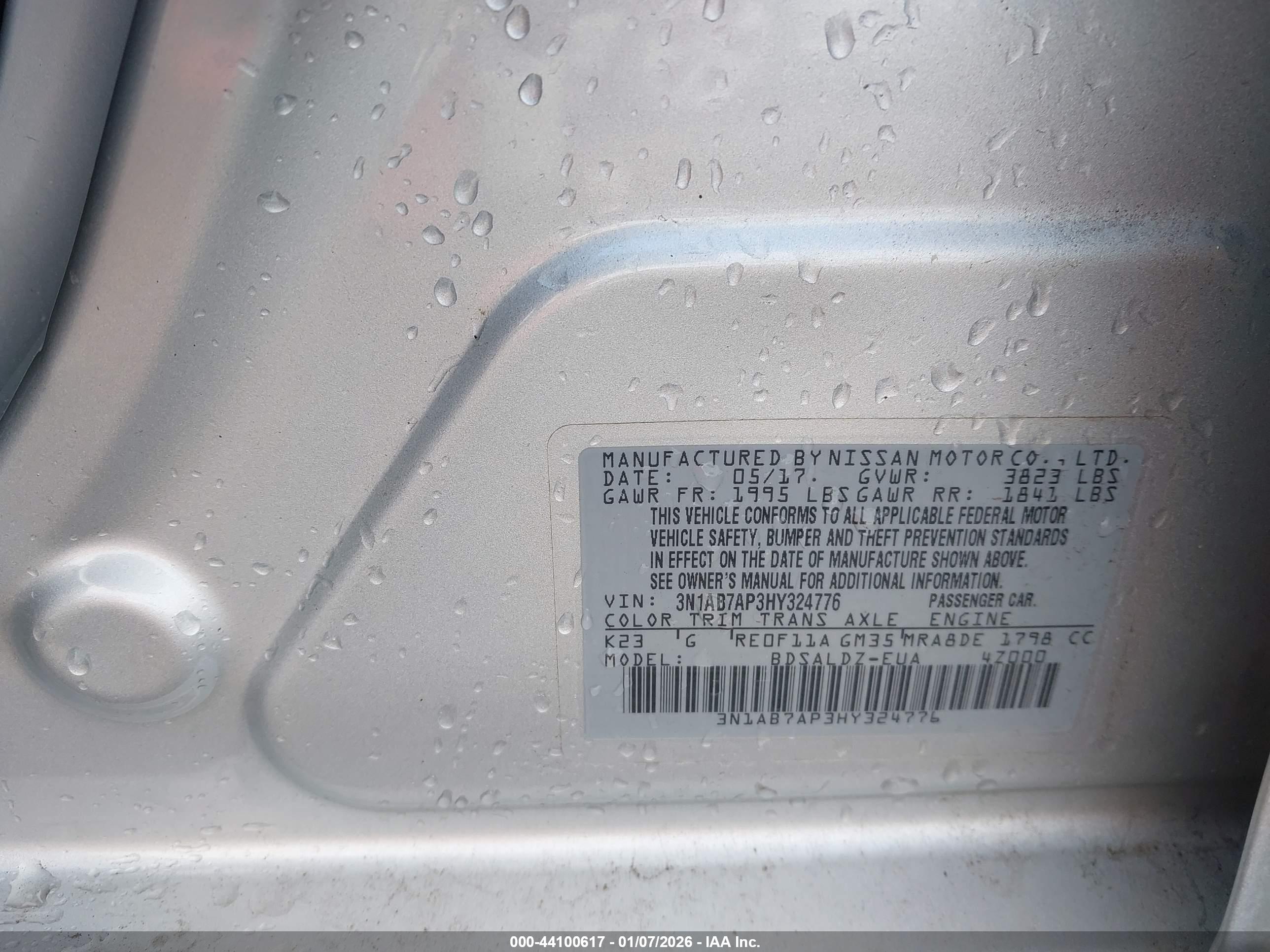 NISSAN SENTRA image 9