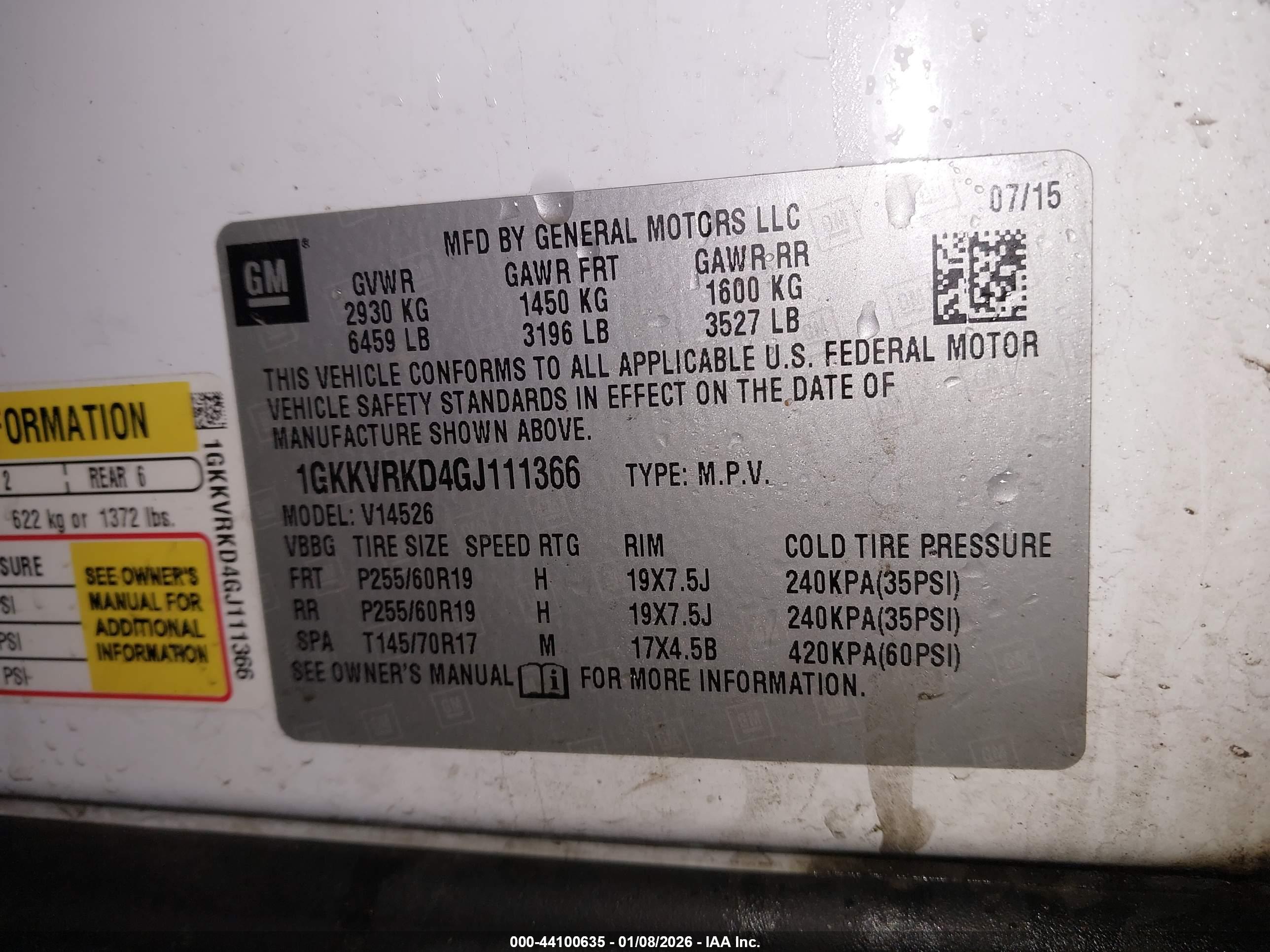 GMC ACADIA image 9