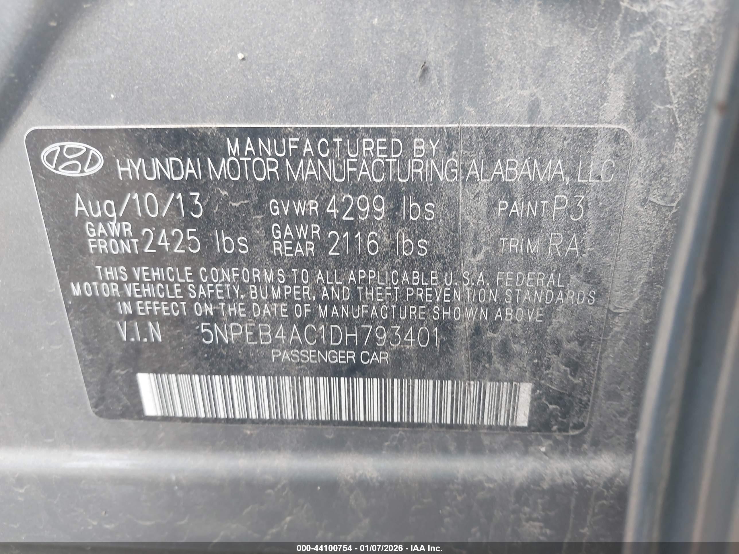 HYUNDAI SONATA image 9