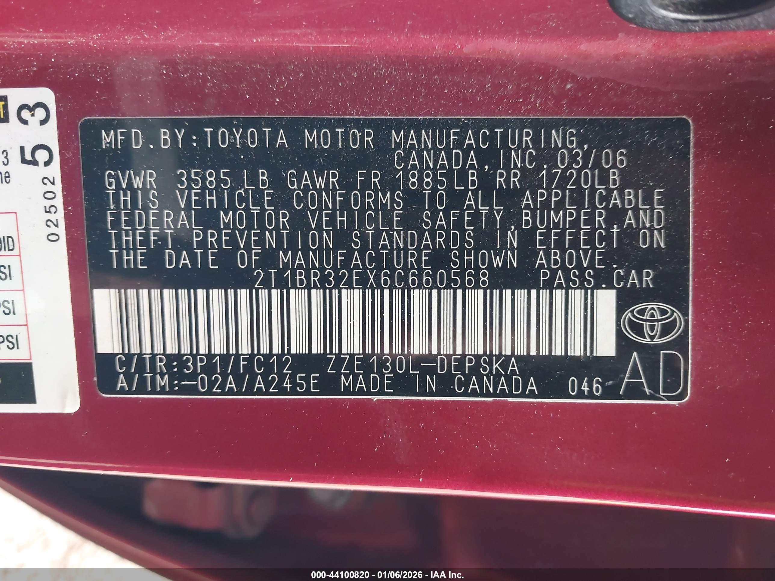 TOYOTA COROLLA image 9