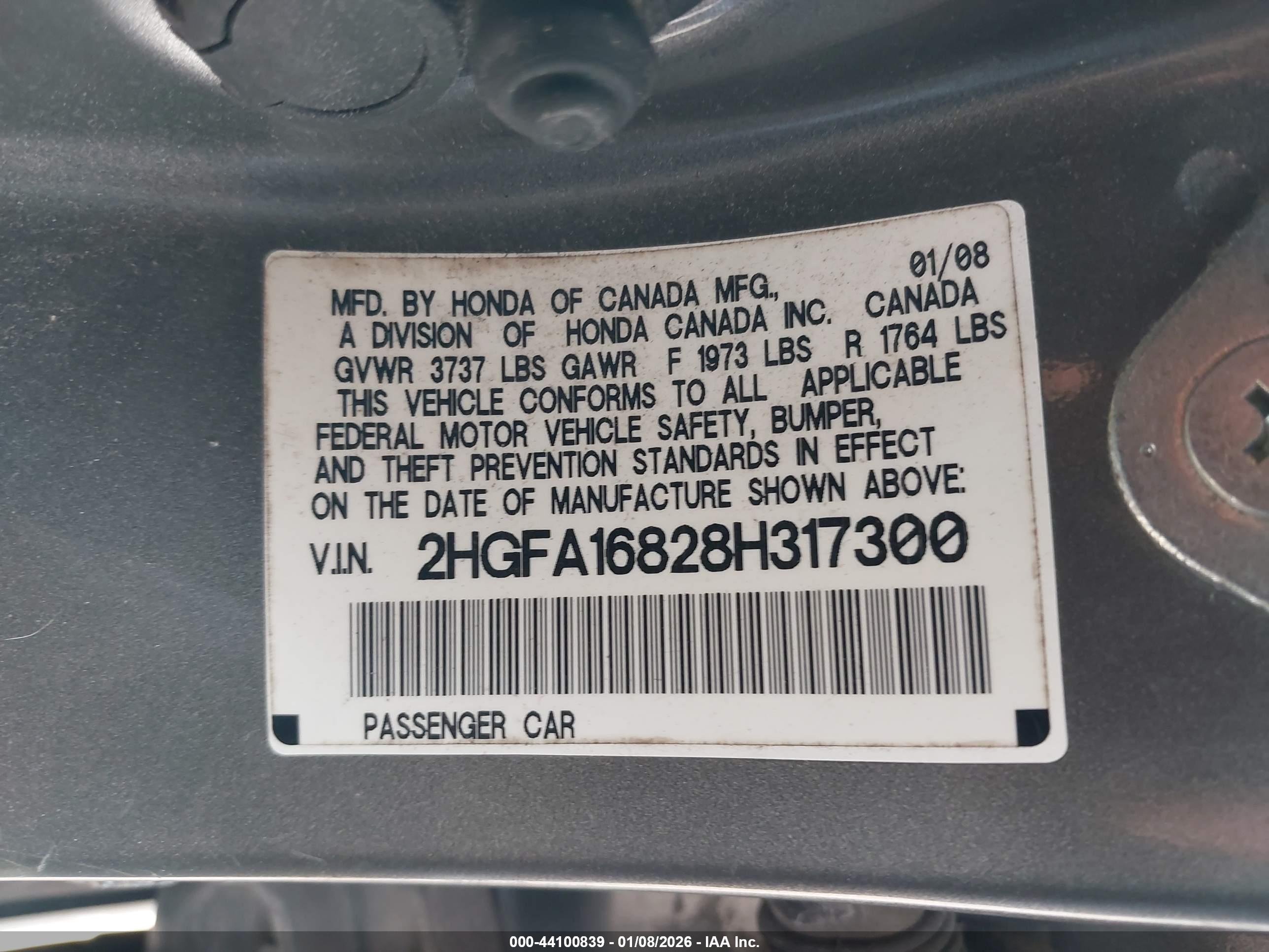 HONDA CIVIC image 9