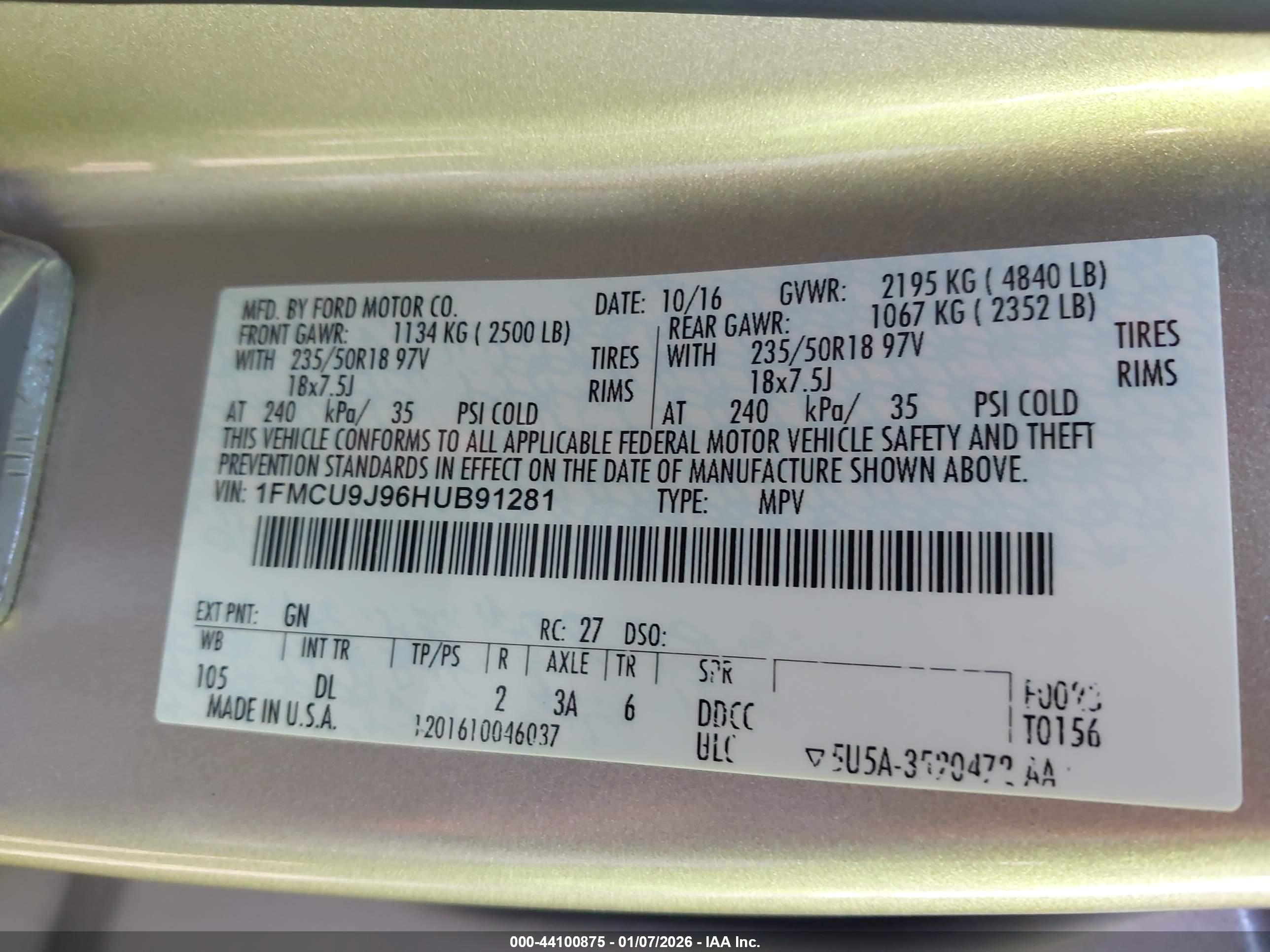 FORD ESCAPE image 9