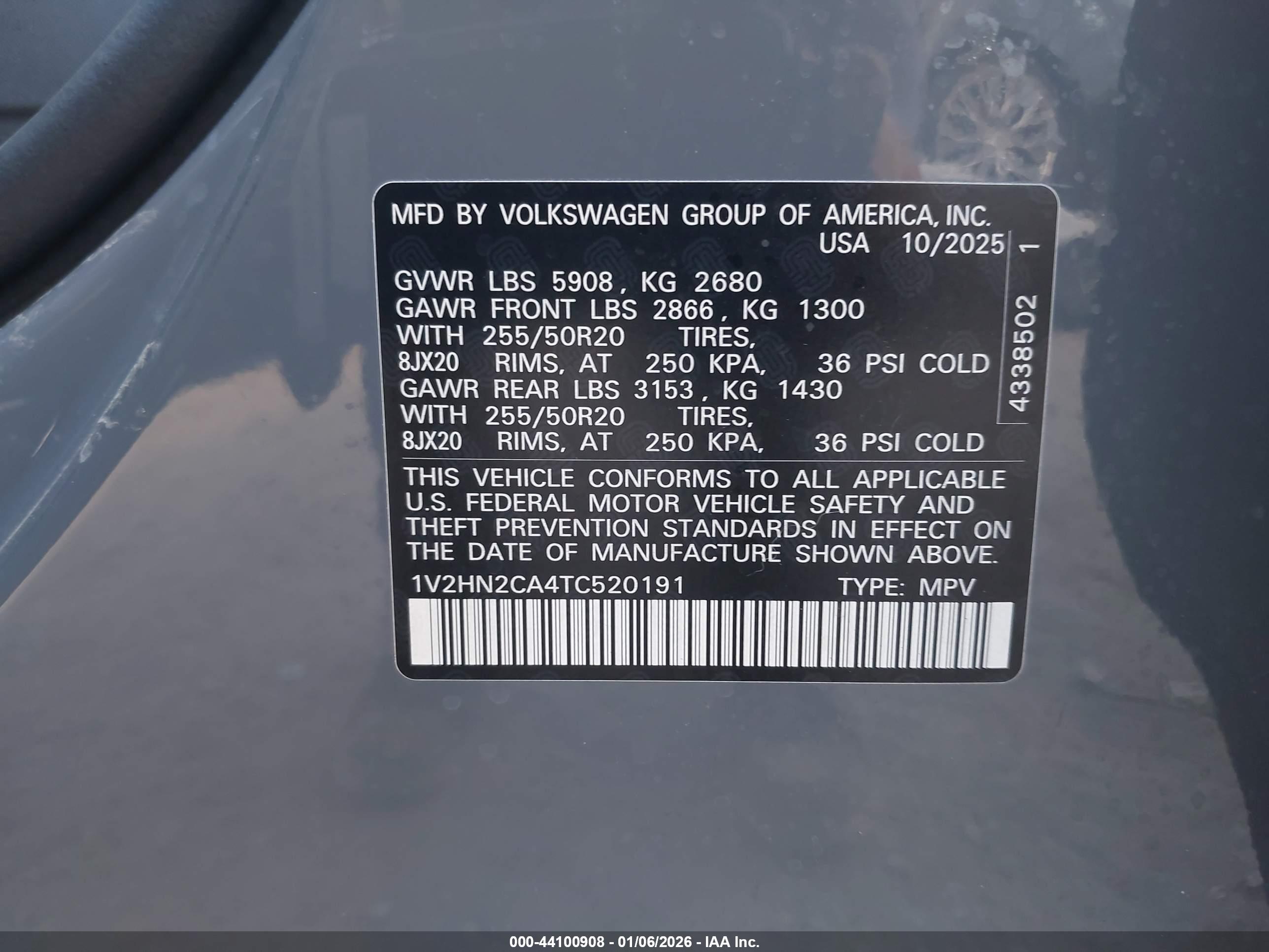VOLKSWAGEN ATLAS image 9