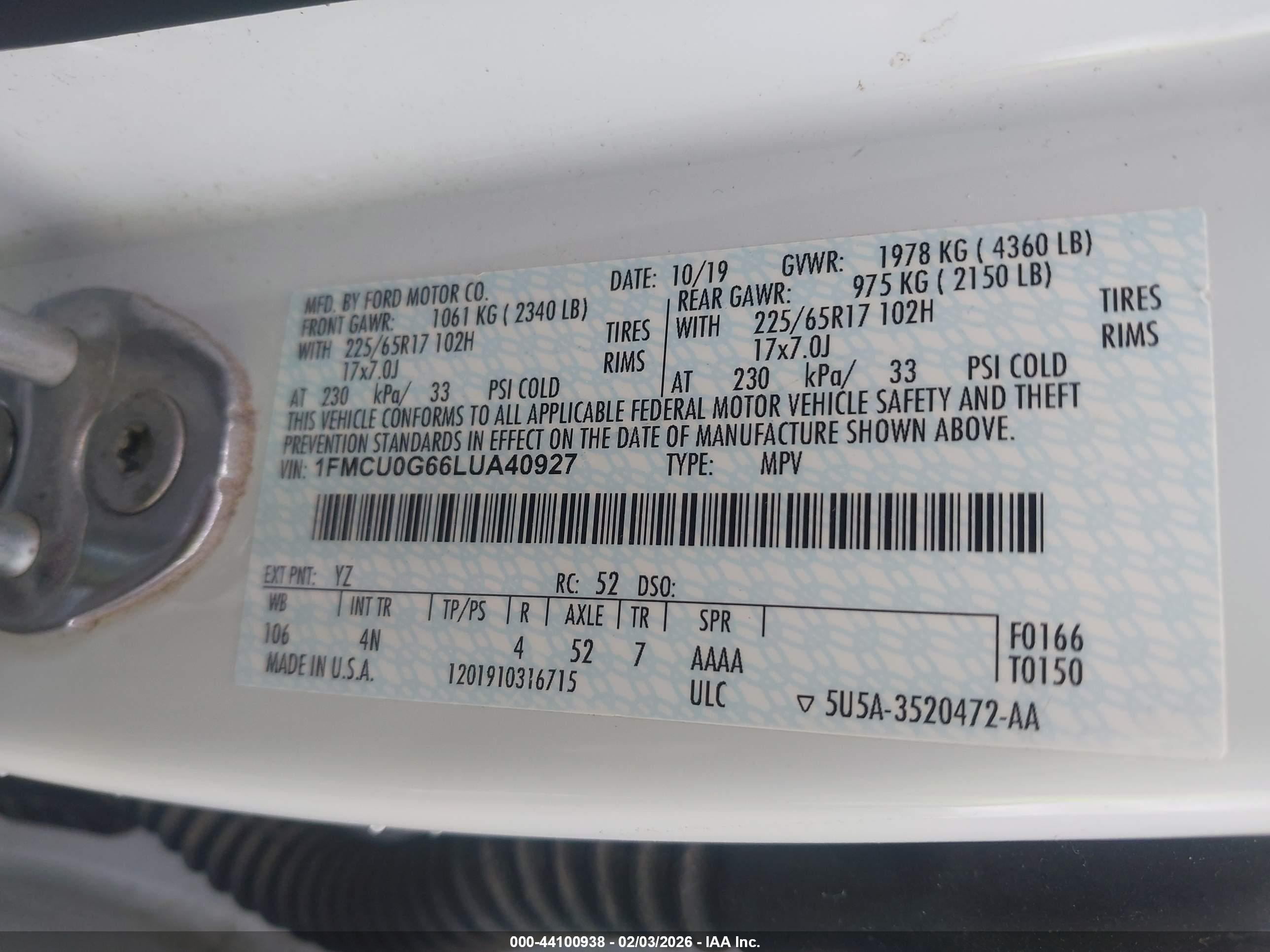 FORD ESCAPE image 9