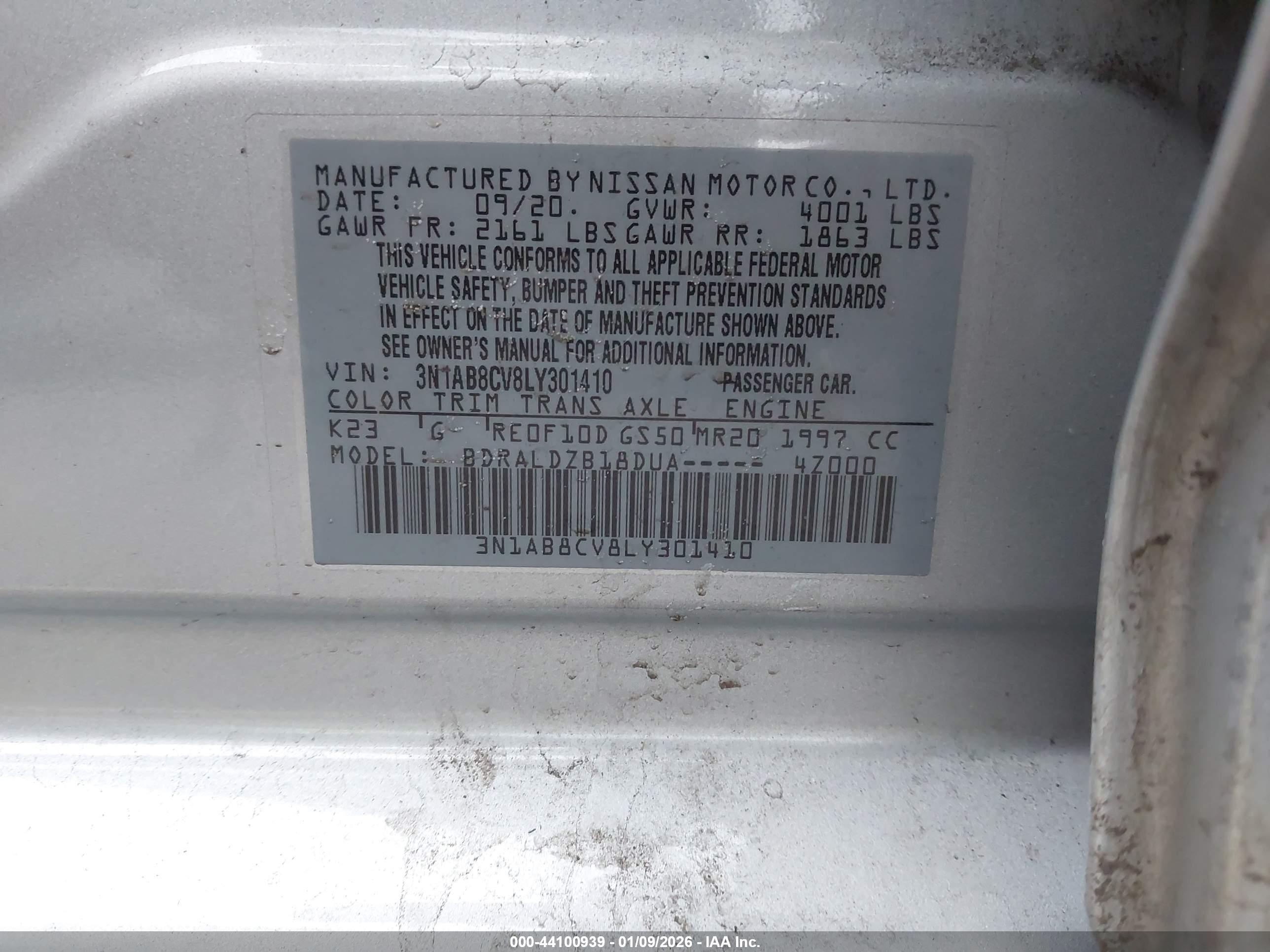 NISSAN SENTRA image 9