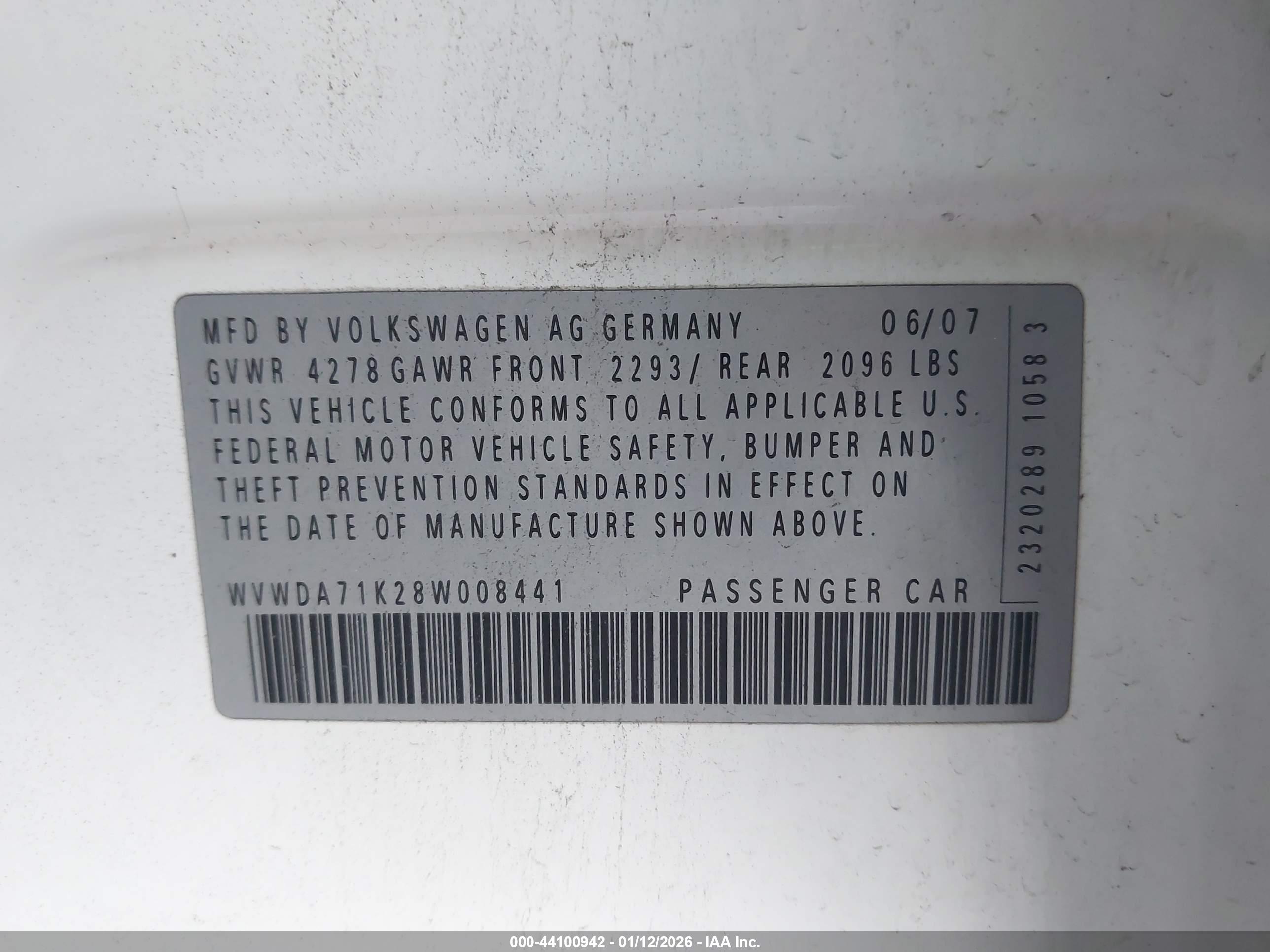 VOLKSWAGEN RABBIT image 9