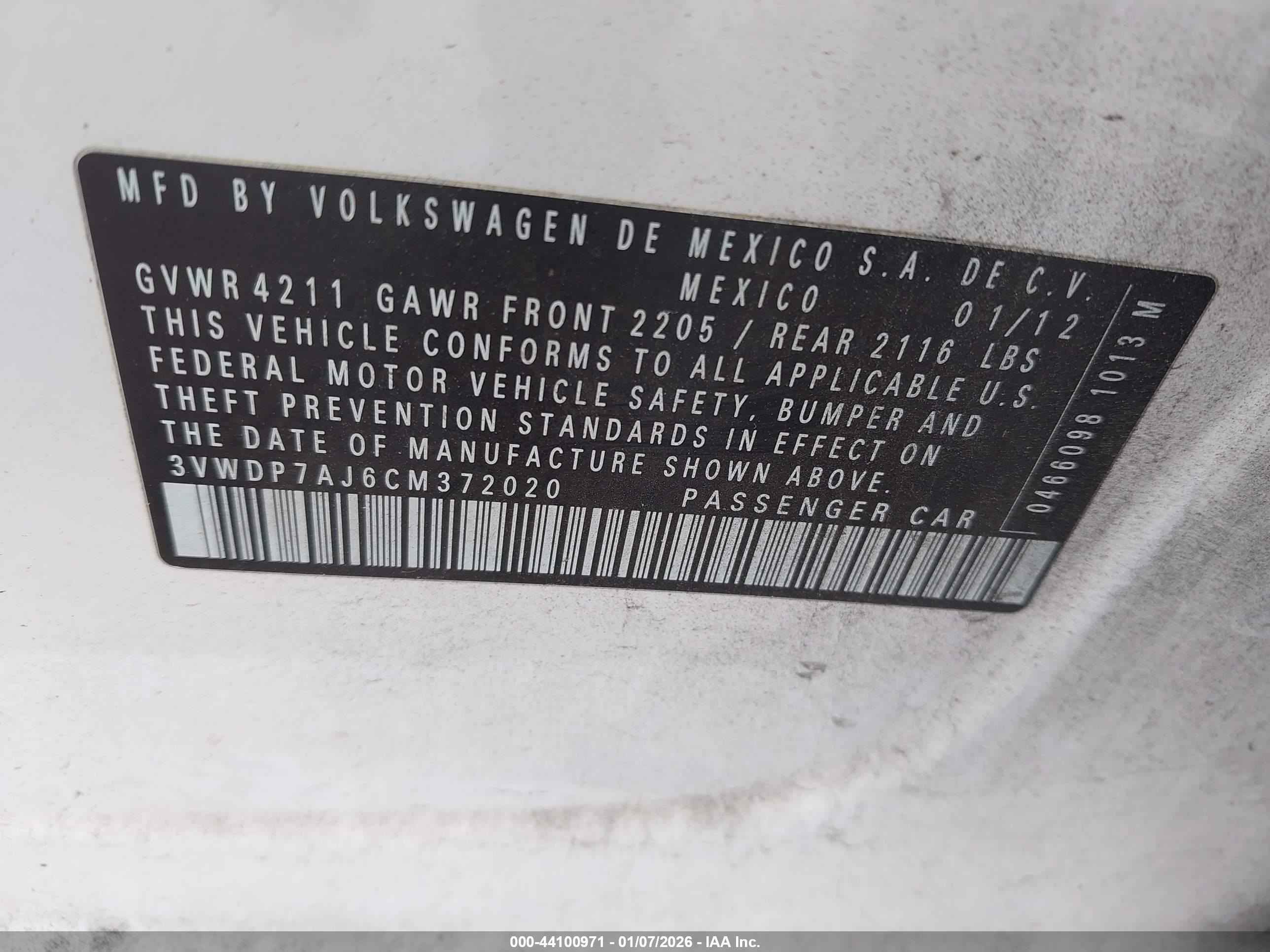 VOLKSWAGEN JETTA image 9