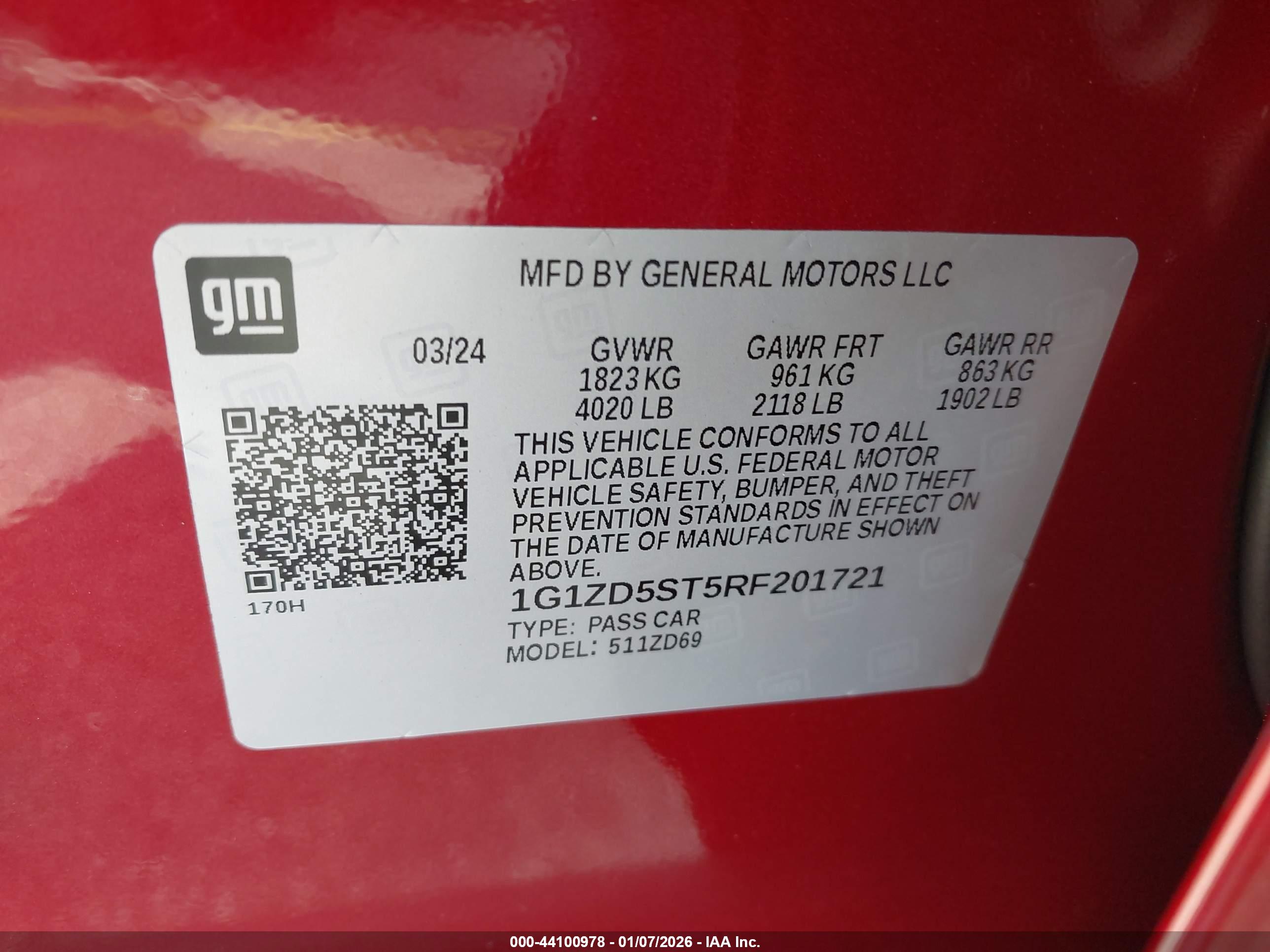 CHEVROLET MALIBU image 9