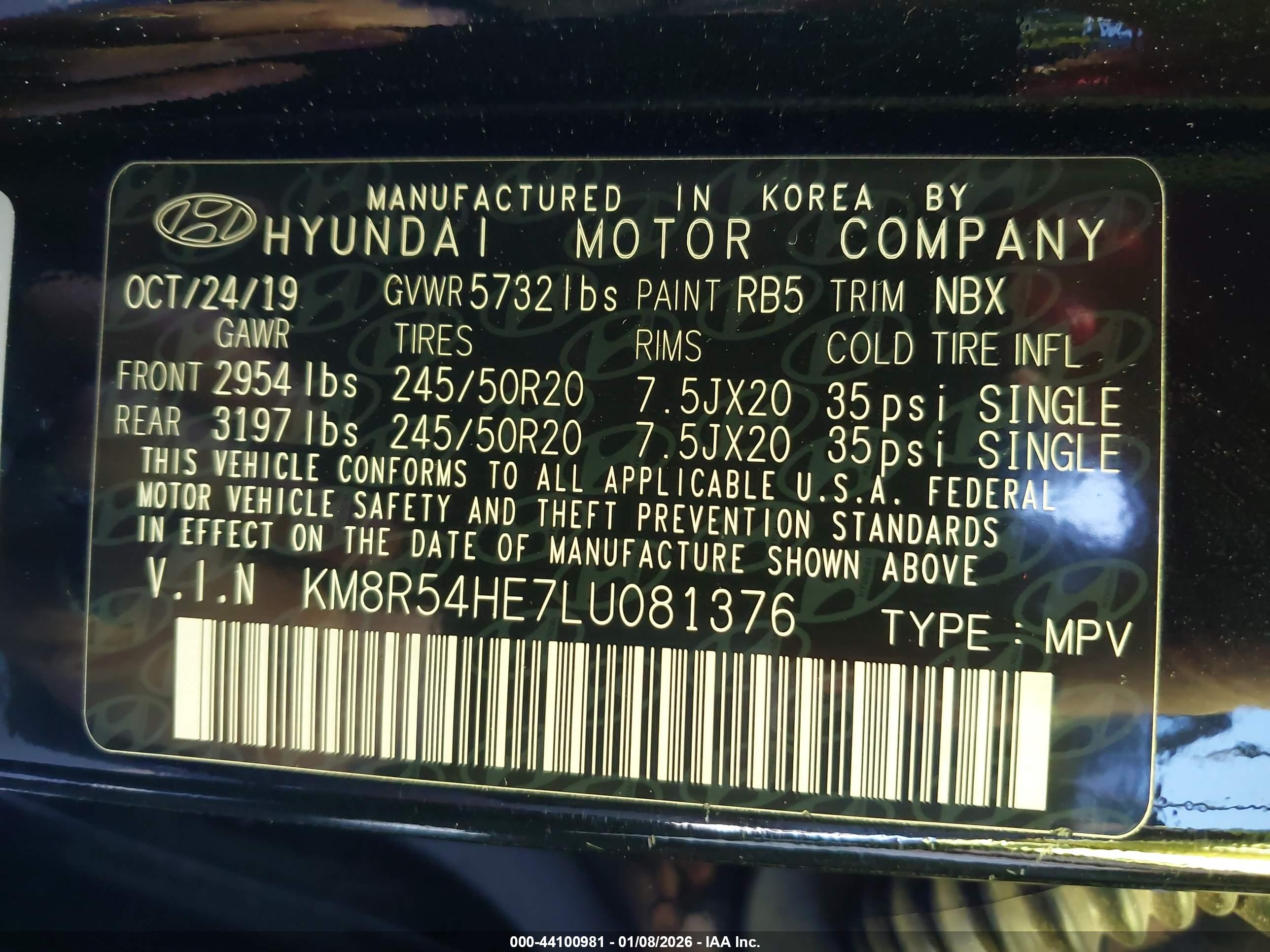 HYUNDAI PALISADE image 9