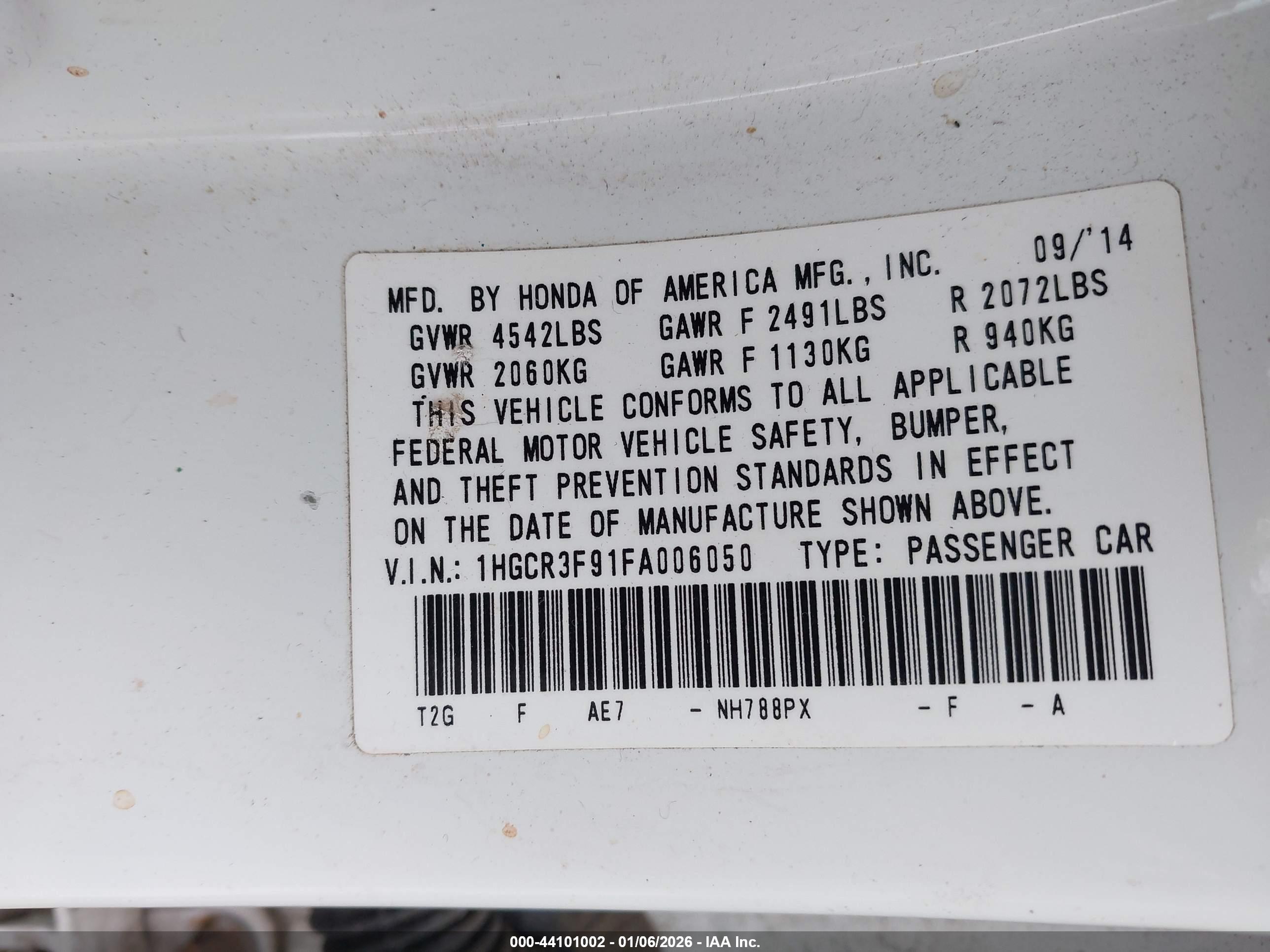 HONDA ACCORD image 9