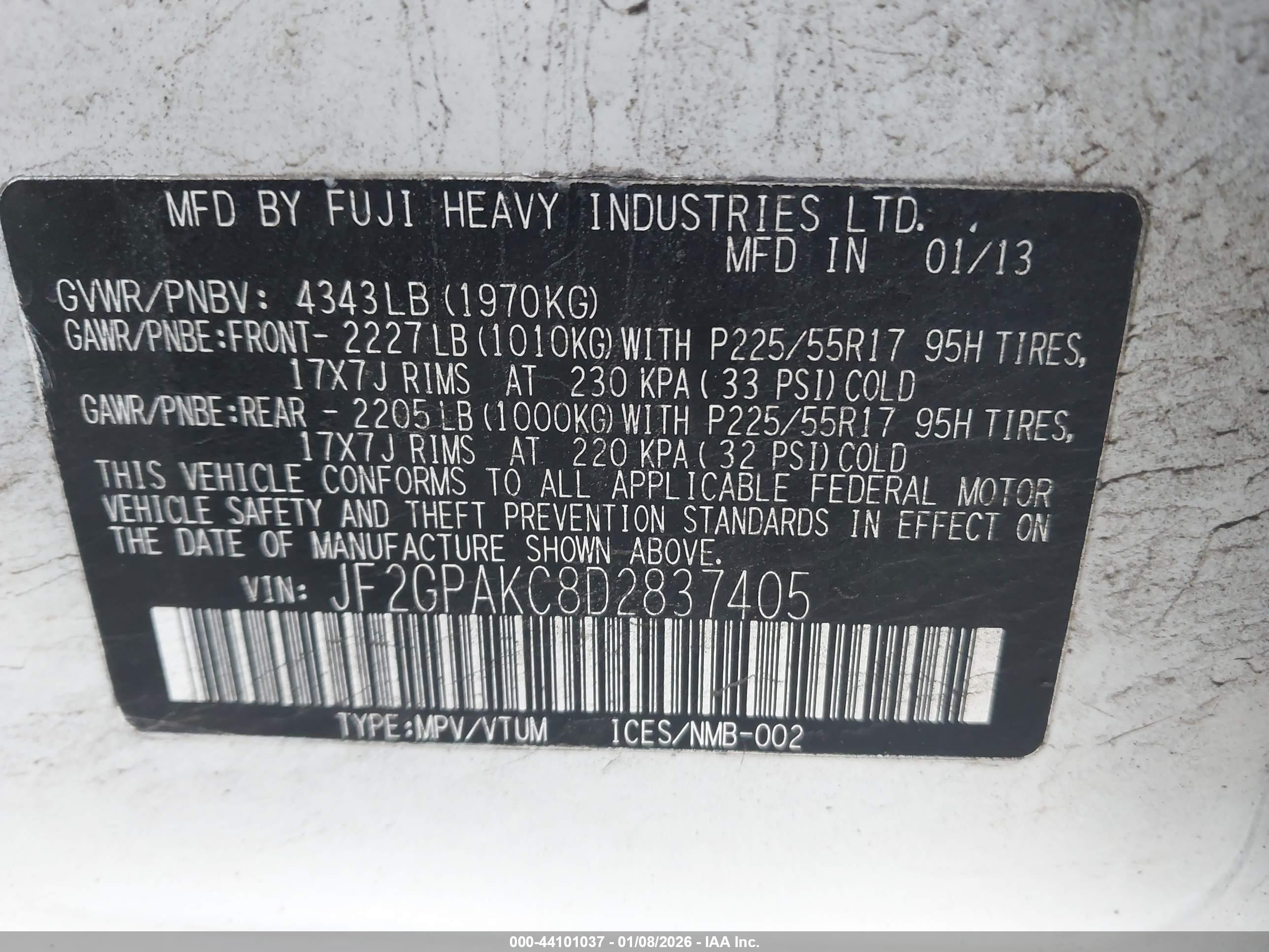 SUBARU XV image 9