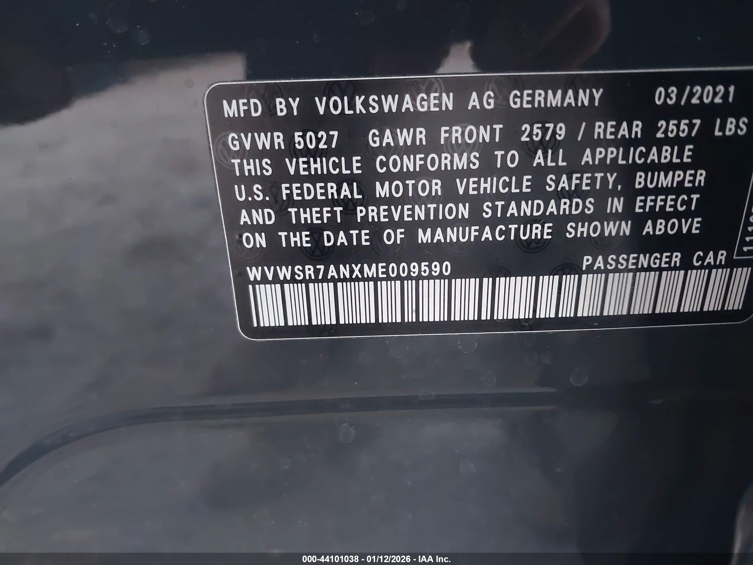 VOLKSWAGEN ARTEON image 9