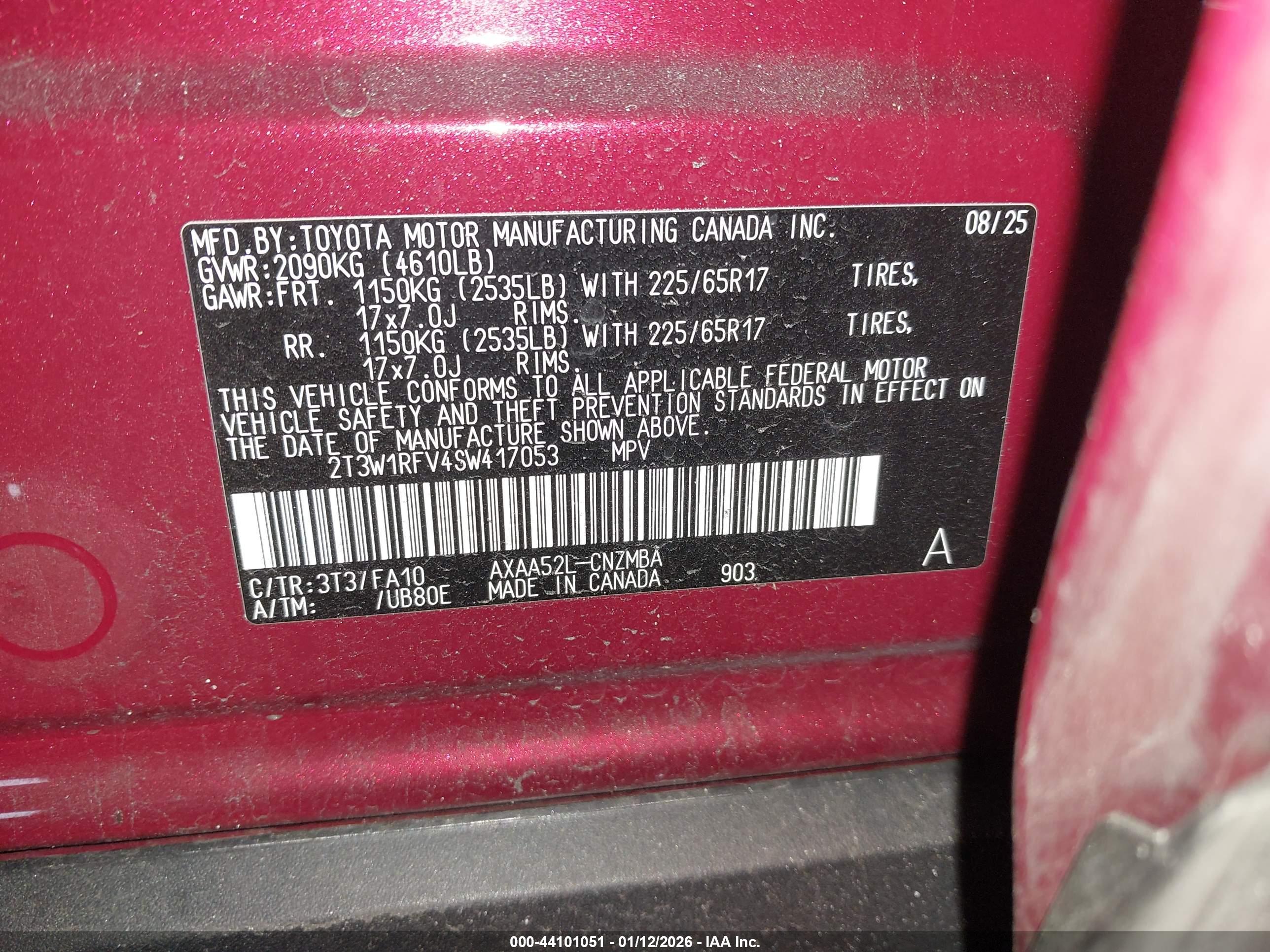 TOYOTA RAV4 image 9