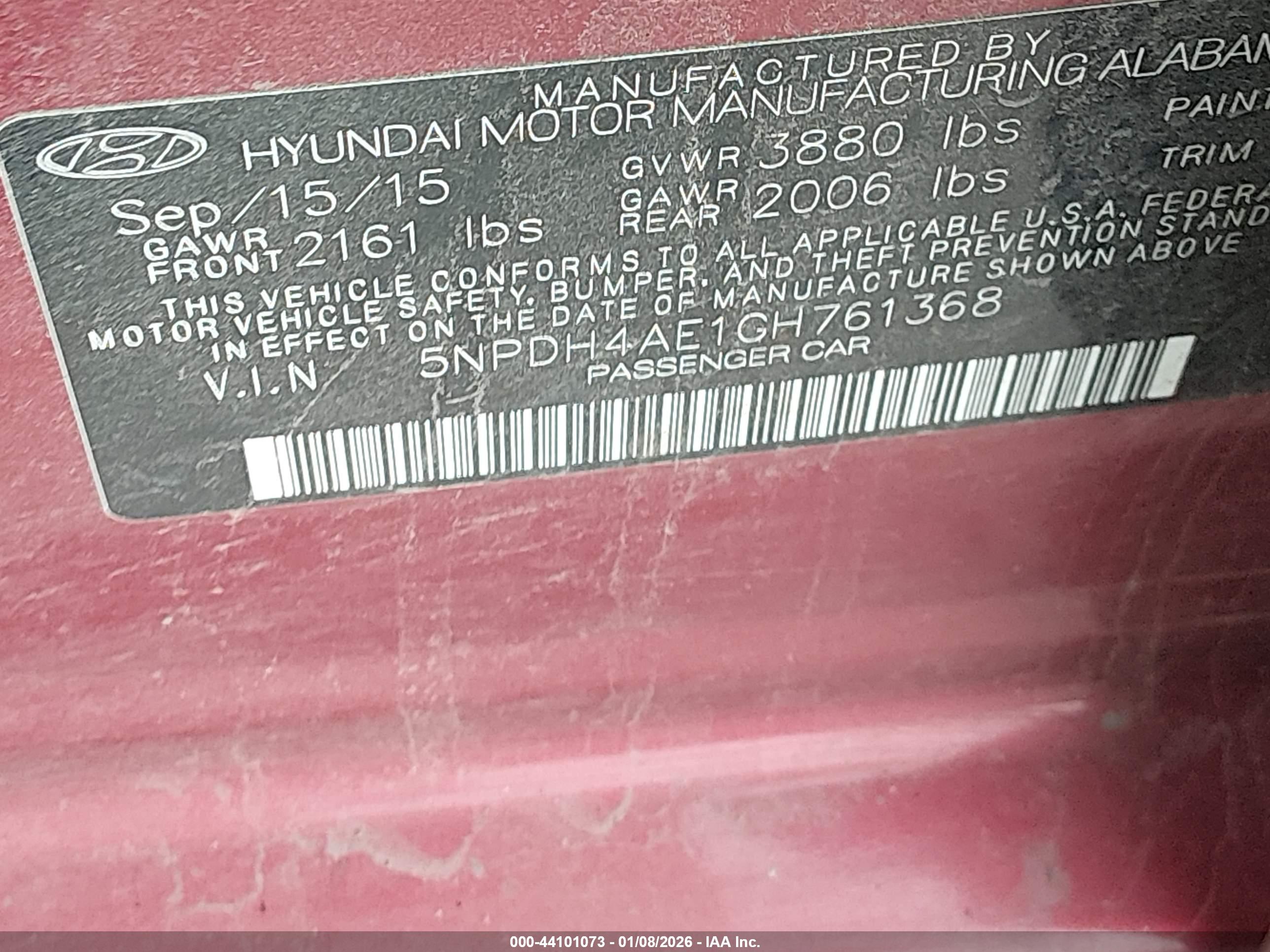 HYUNDAI ELANTRA image 9