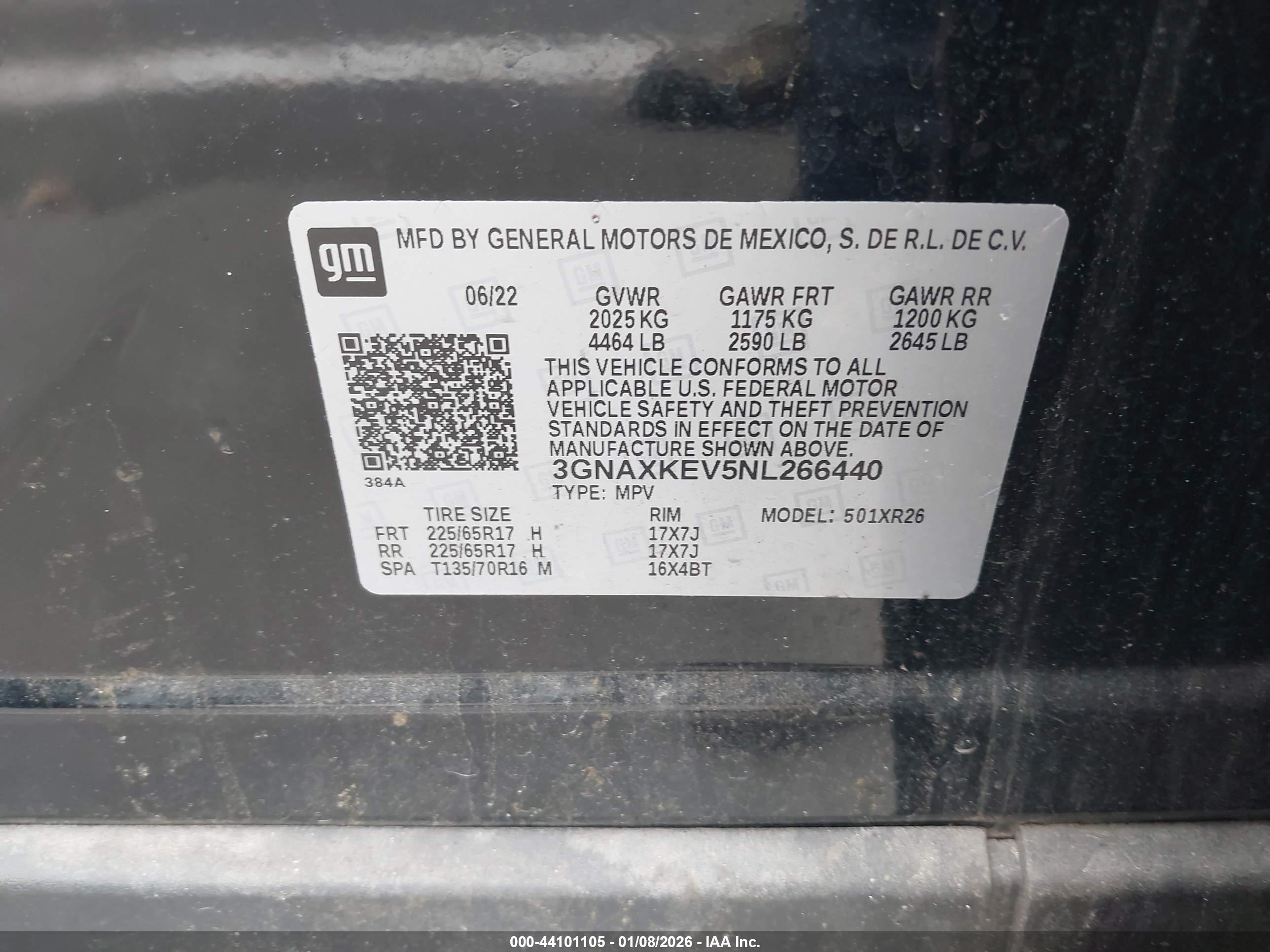 CHEVROLET EQUINOX image 9
