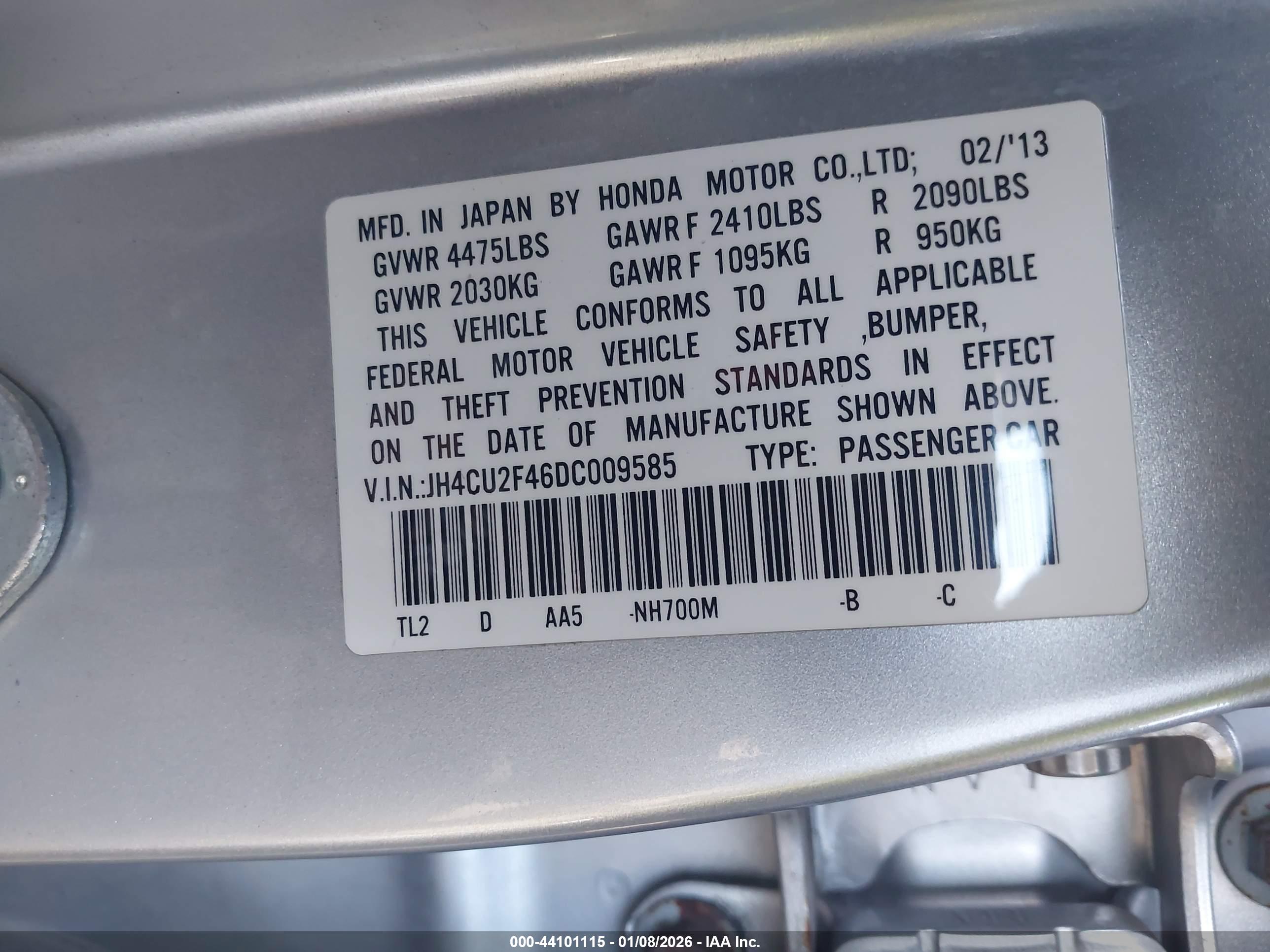 ACURA TSX image 9