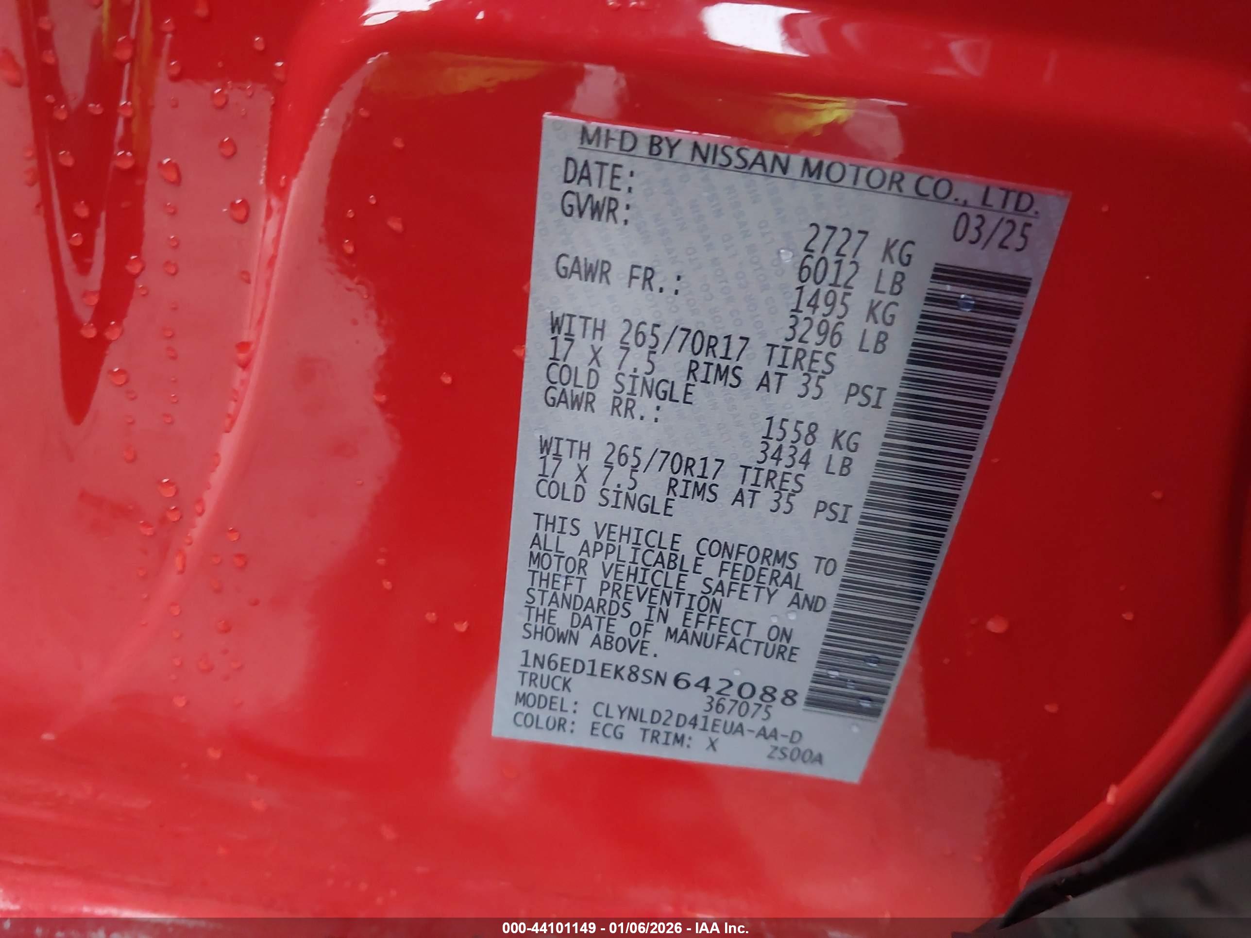 NISSAN FRONTIER image 9