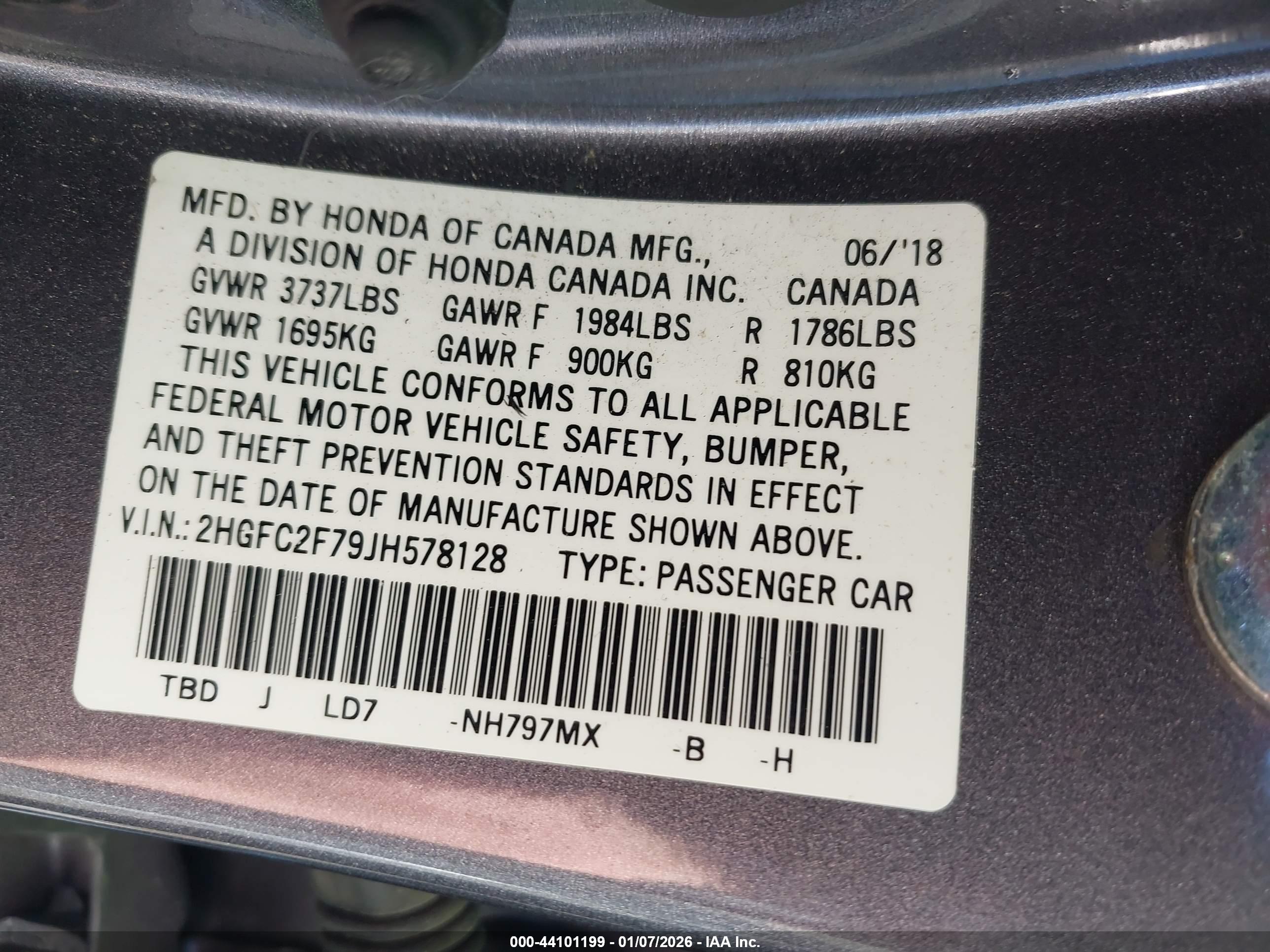 HONDA CIVIC image 9