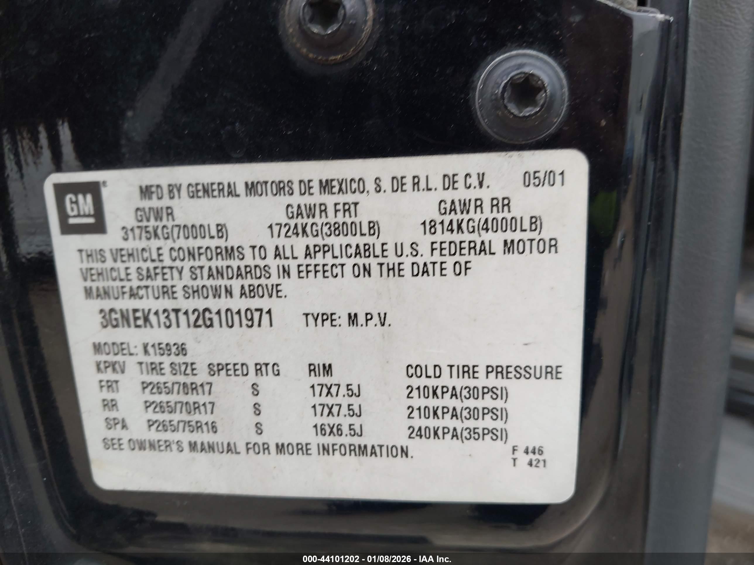 CHEVROLET AVALANCHE image 9