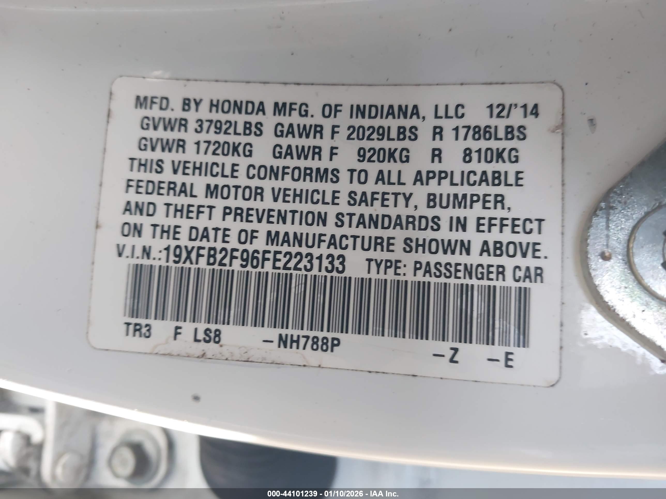 HONDA CIVIC image 9