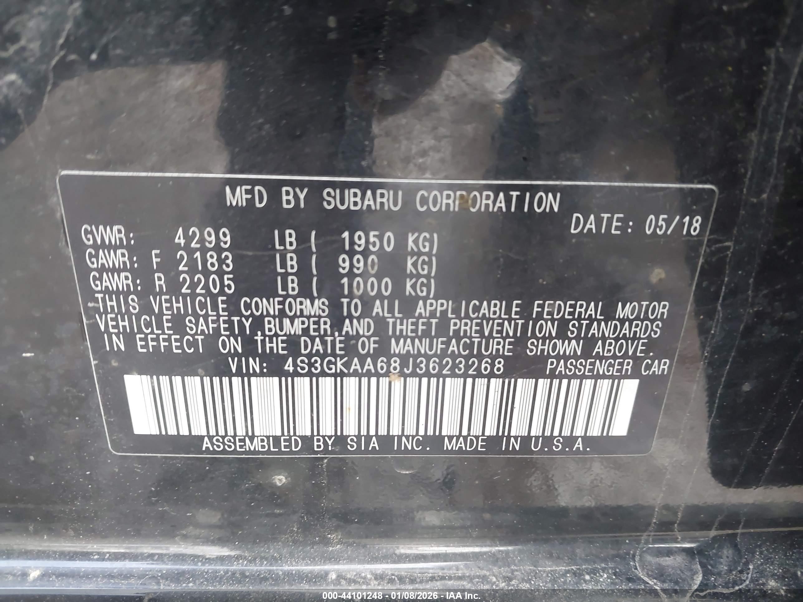 SUBARU IMPREZA image 9