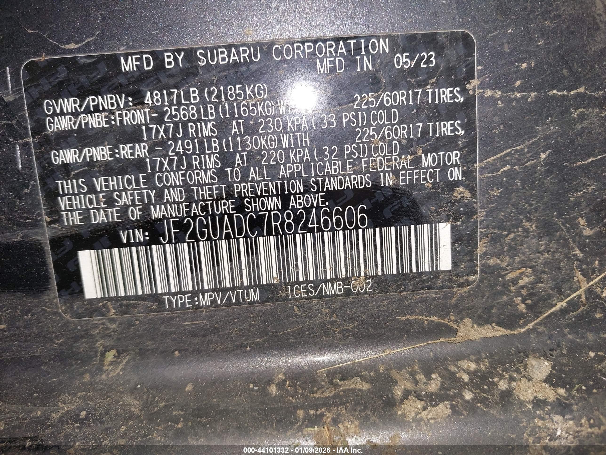 SUBARU CROSSTREK image 9