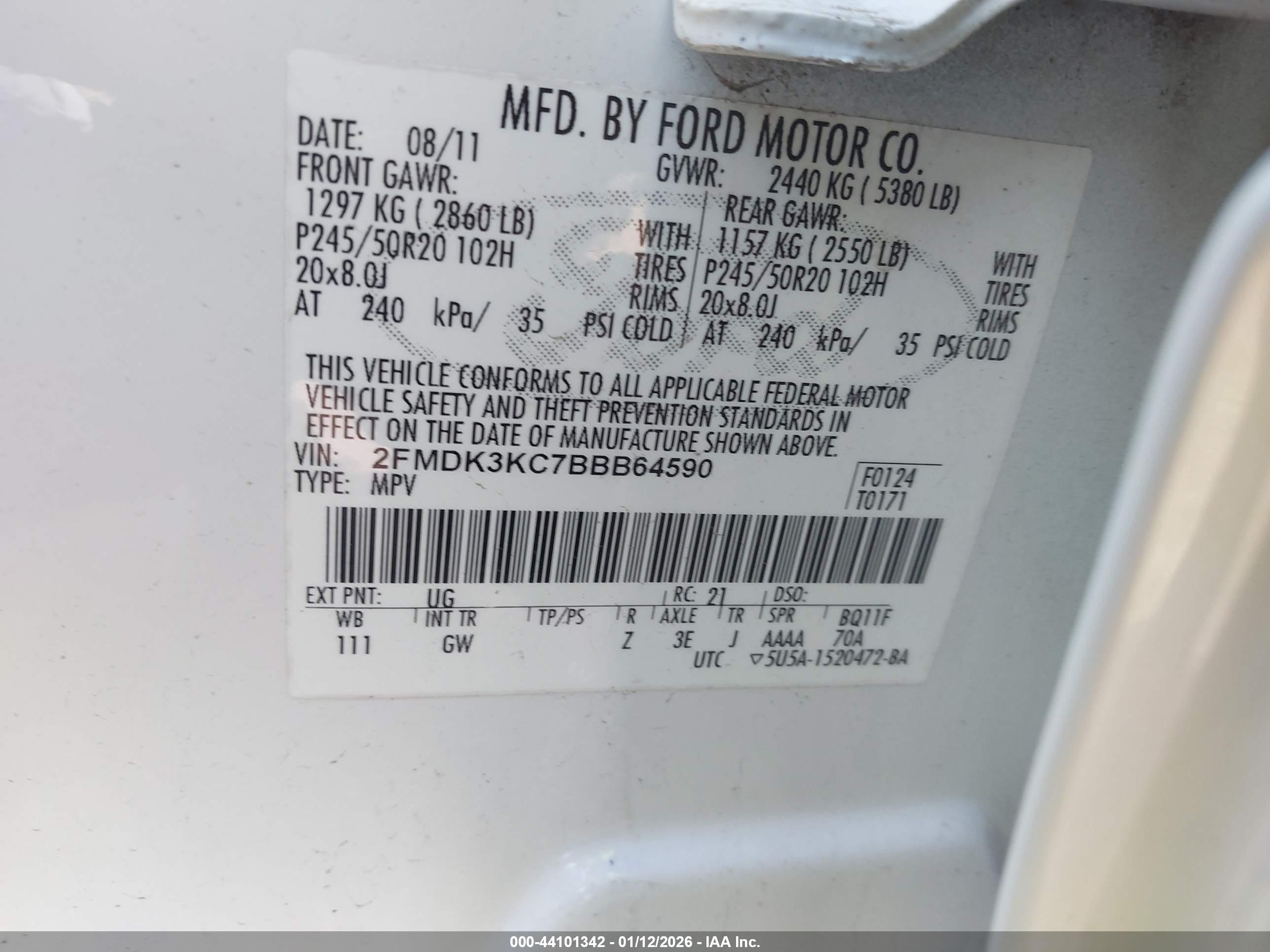 FORD EDGE image 9
