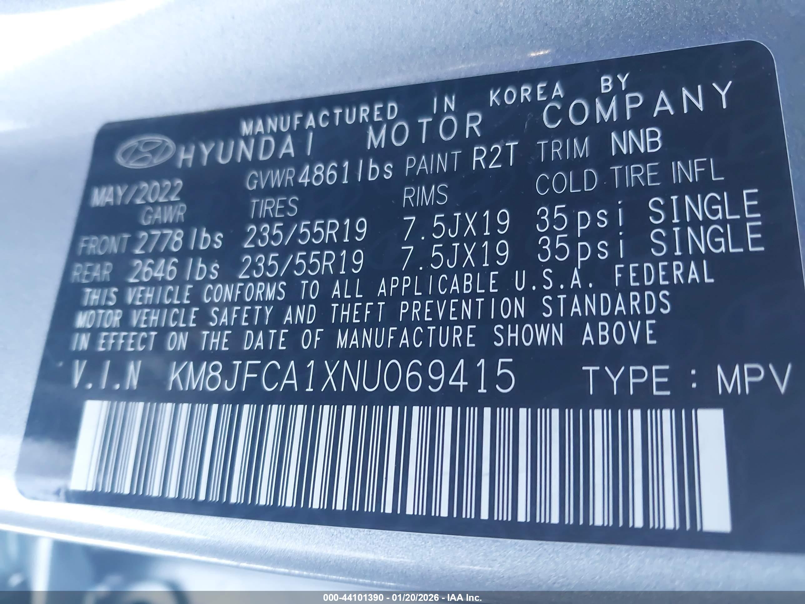 HYUNDAI TUCSON image 9