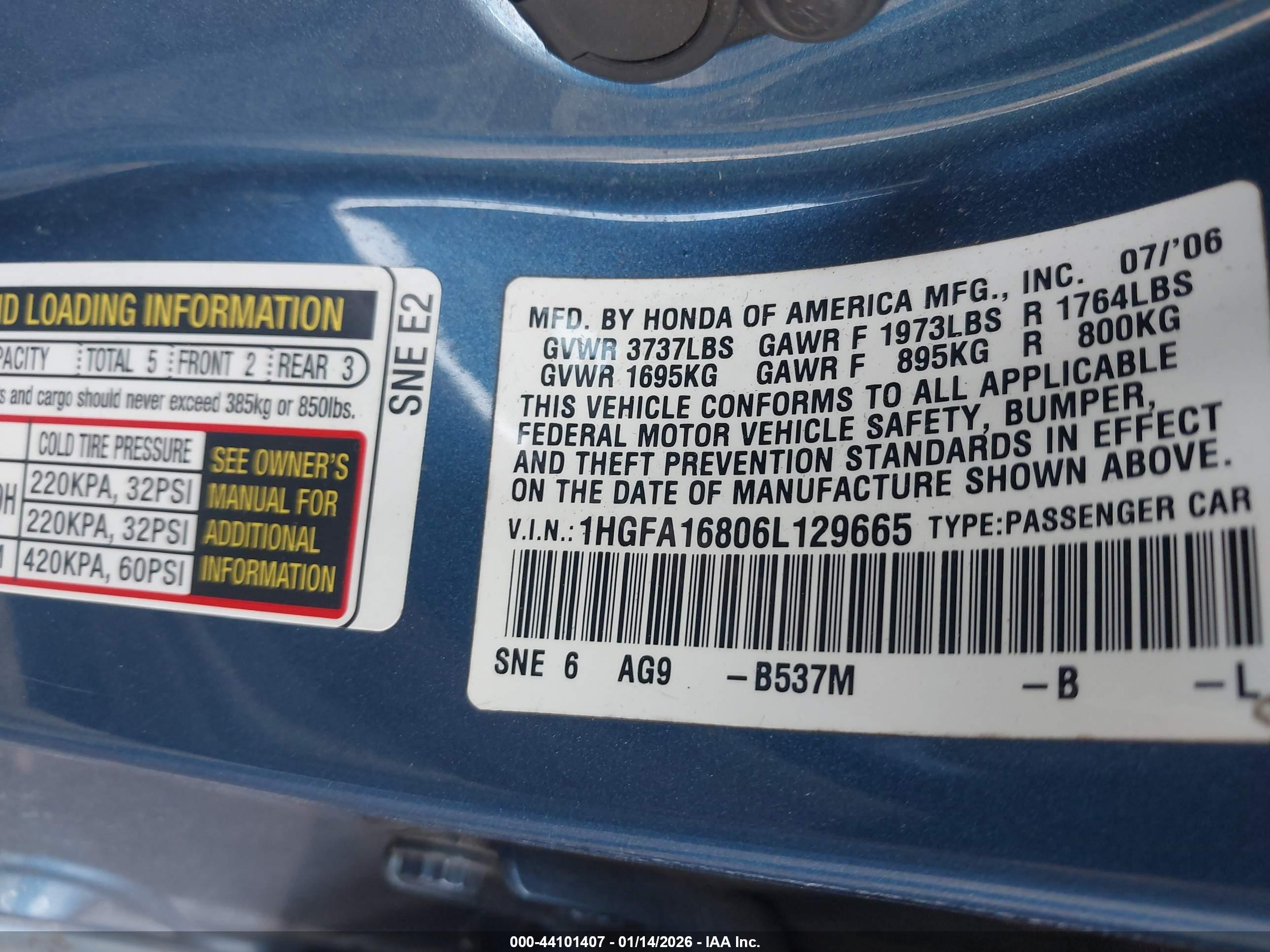 HONDA CIVIC image 9