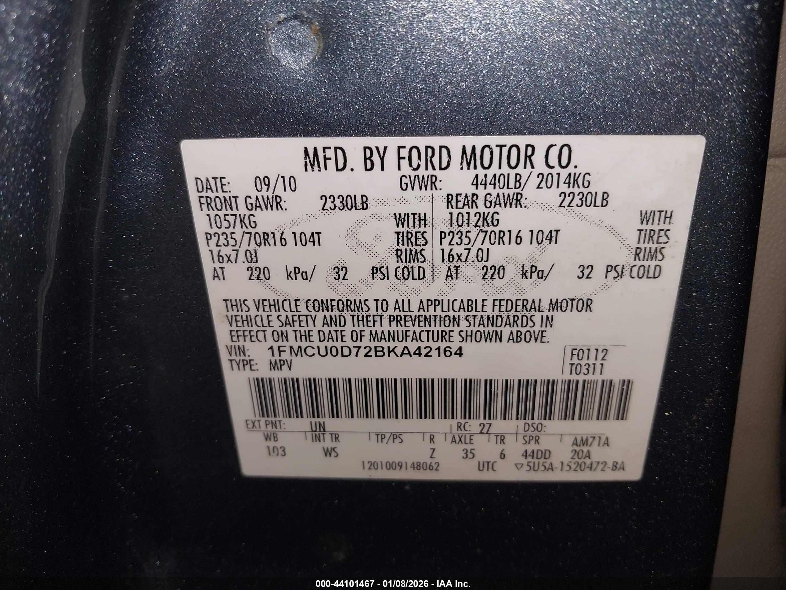 FORD ESCAPE image 9