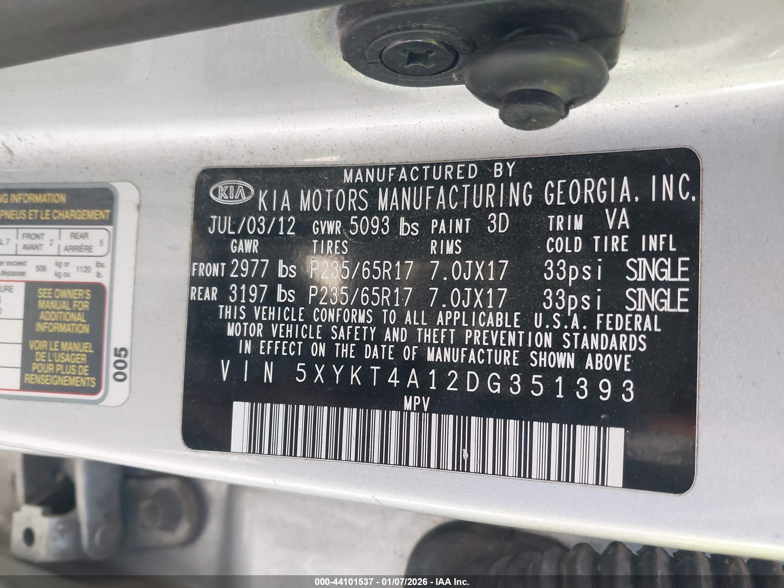 KIA SORENTO image 9
