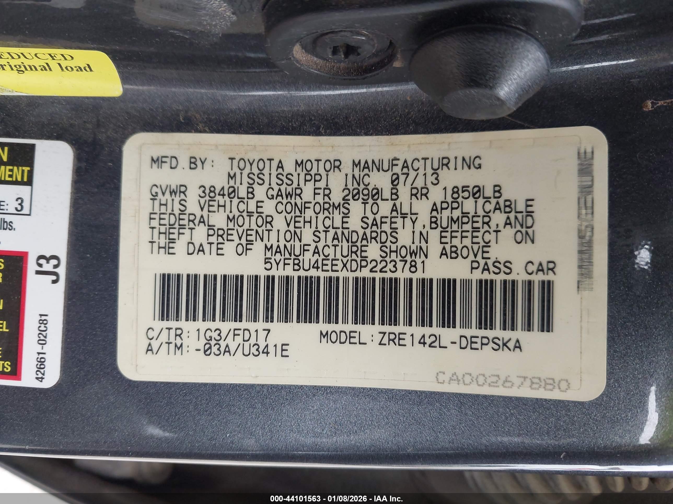 TOYOTA COROLLA image 9