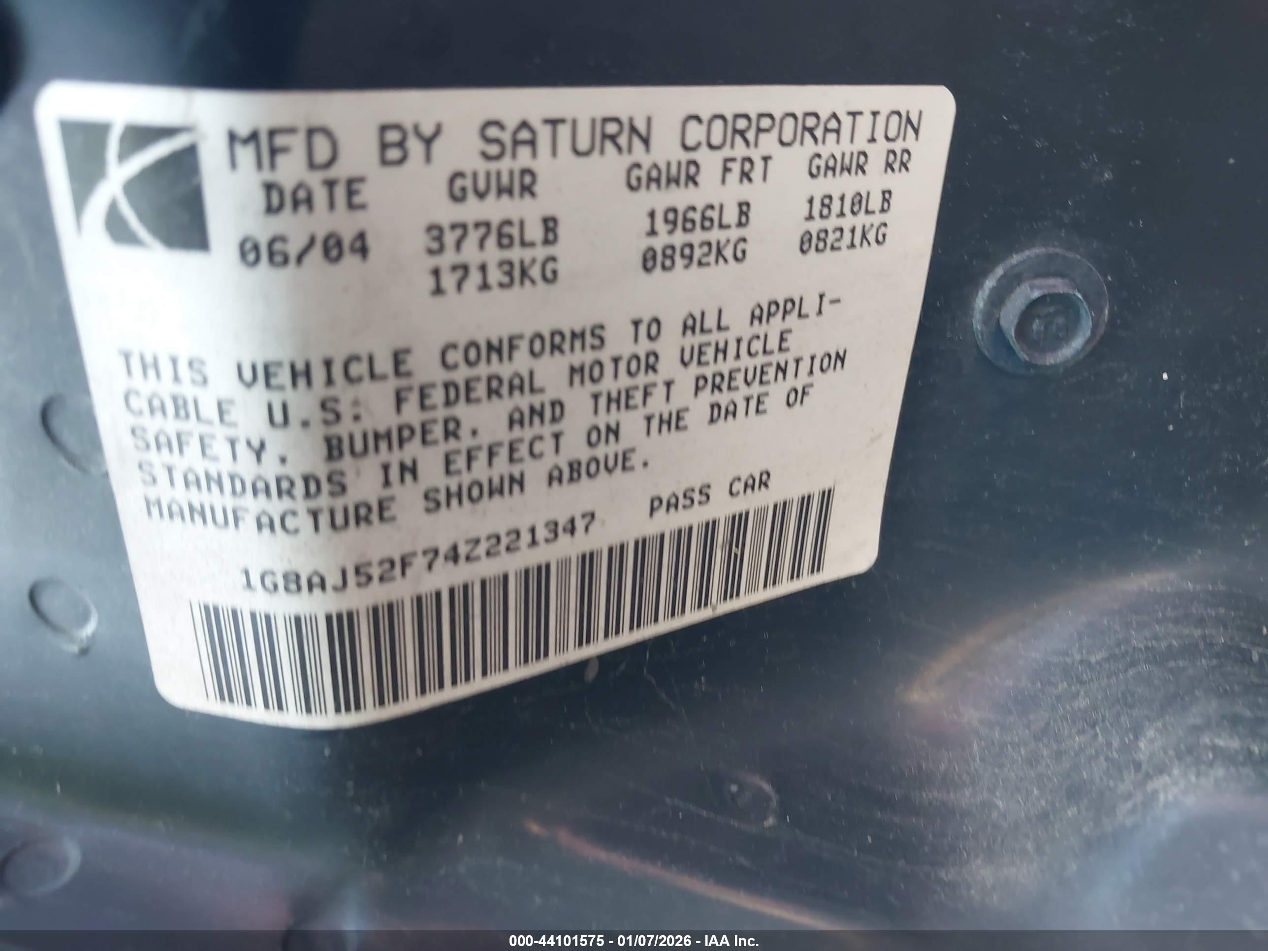 SATURN ION image 9