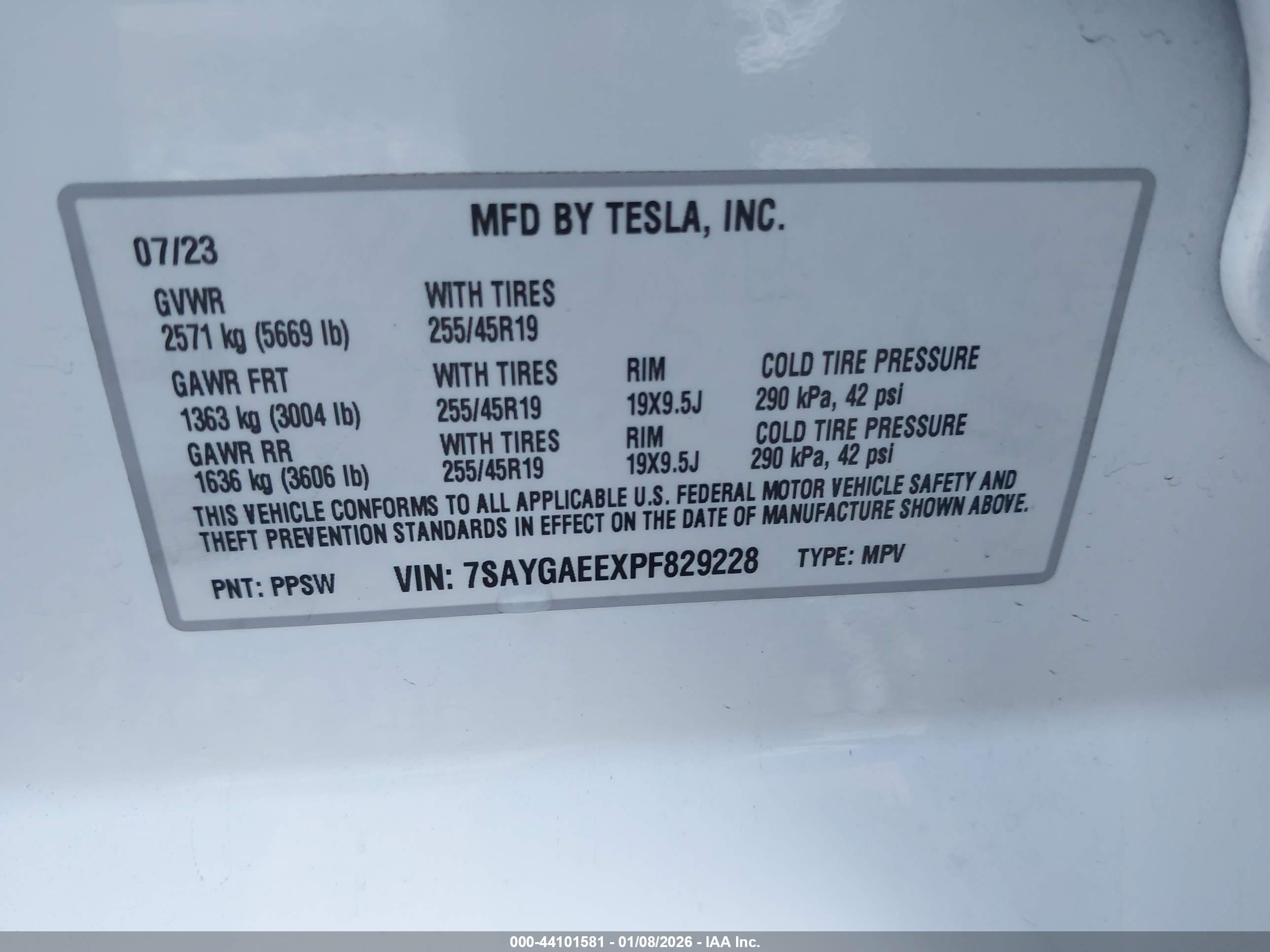 TESLA MODEL image 9