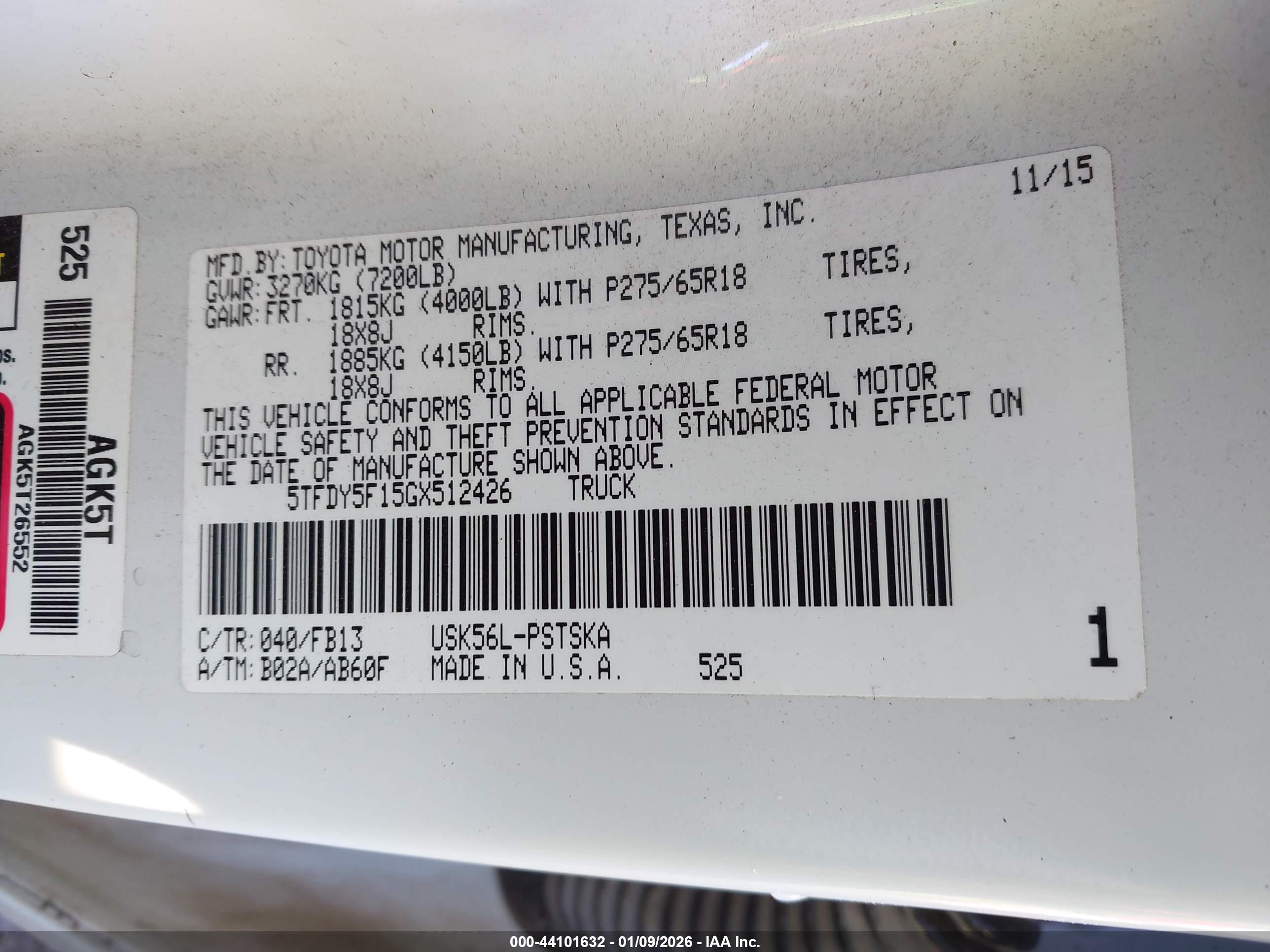 TOYOTA TUNDRA image 9